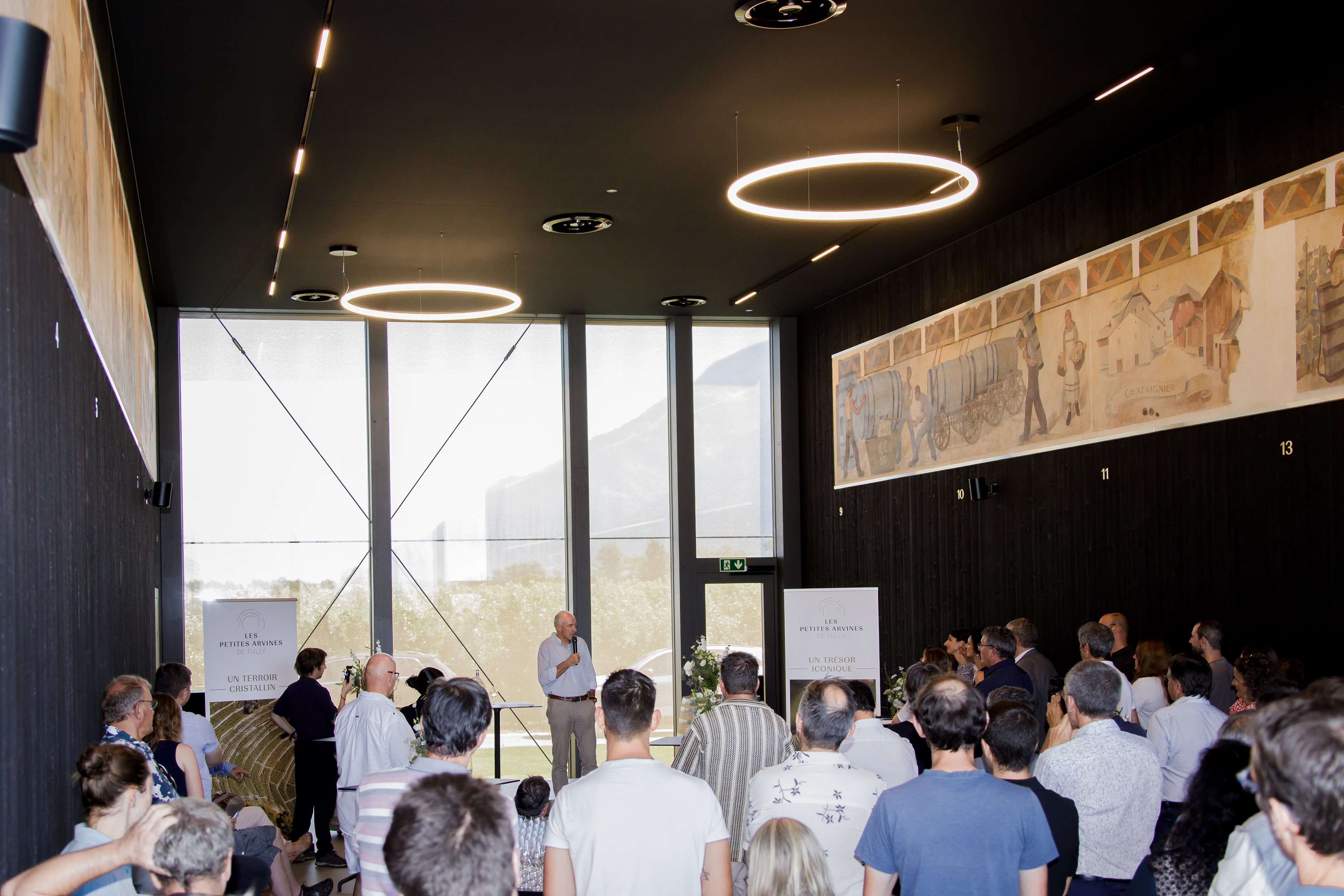 Inauguration de la Maison de la petite Arvine