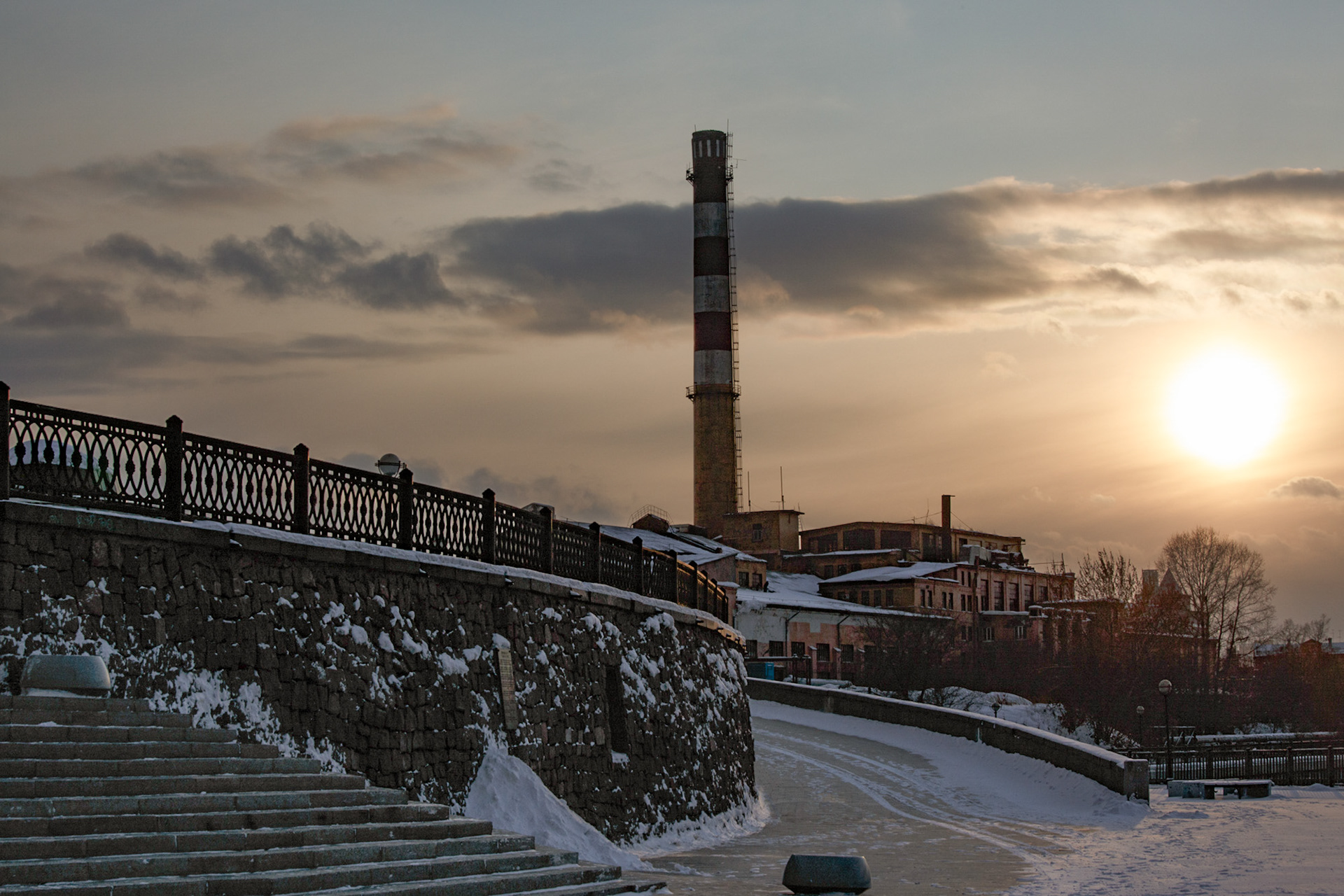 Usine en Sibérie