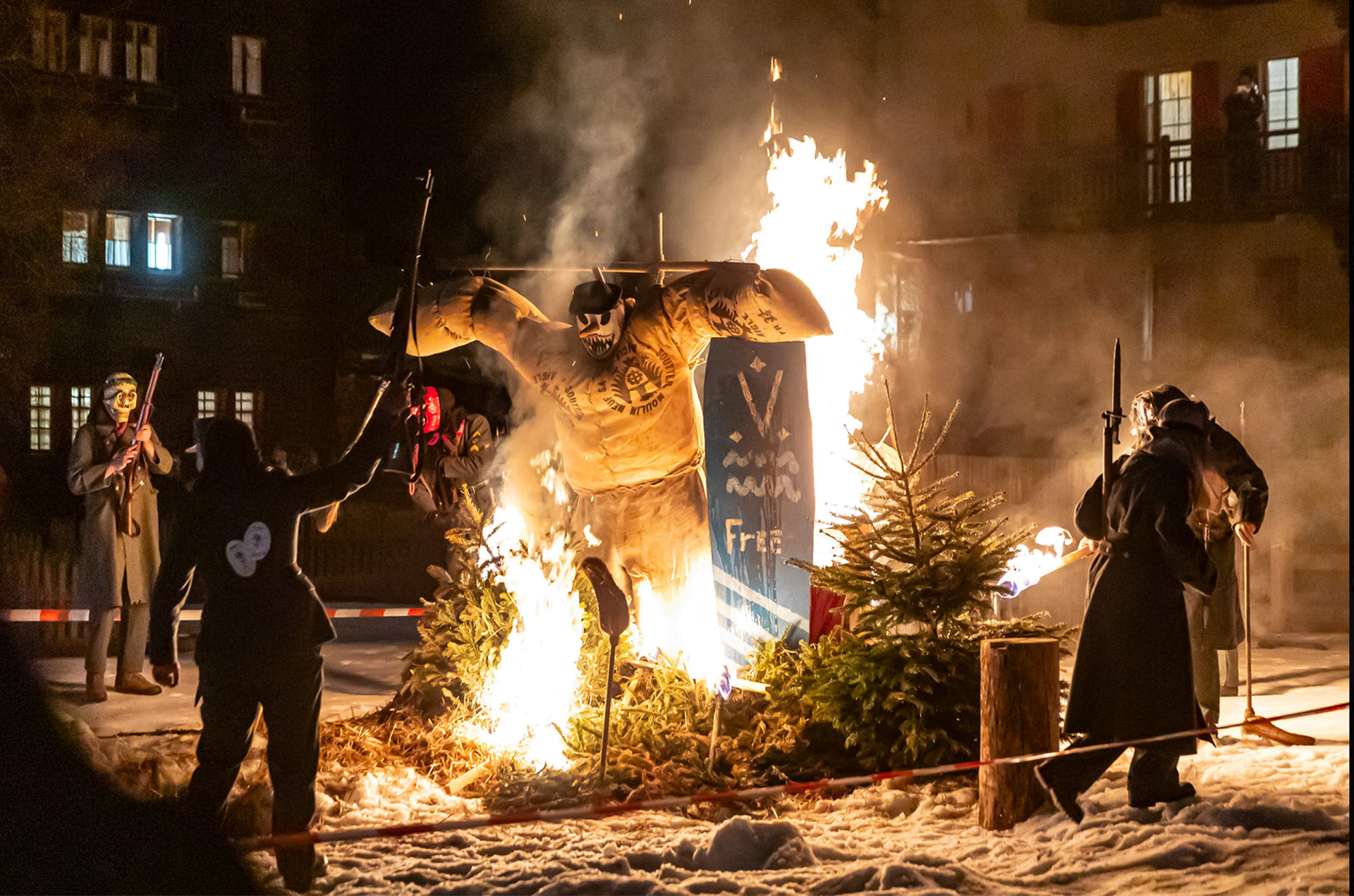 Carnaval d'Evolène : la Poutratze