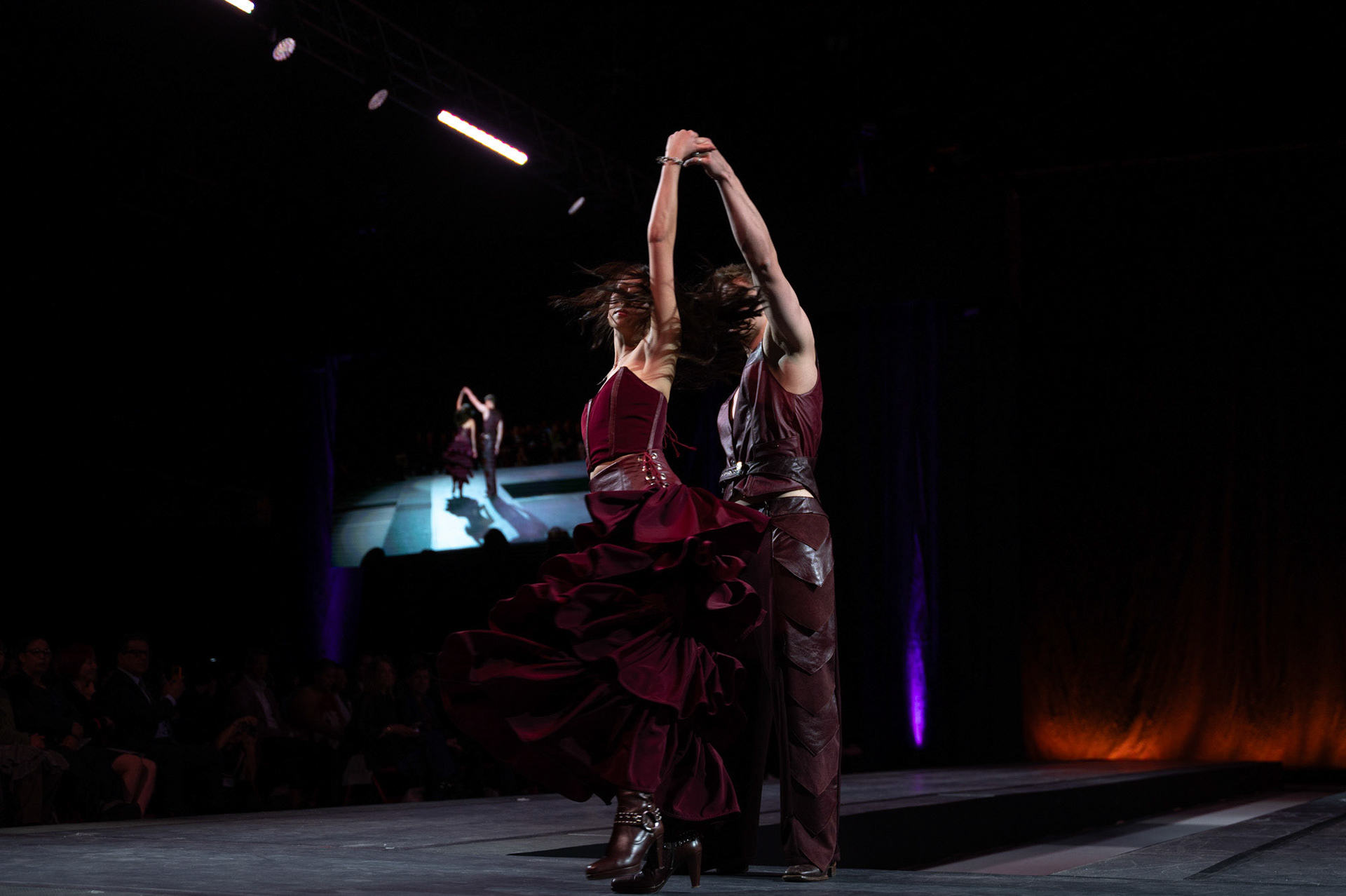 The Spring 2025 CFC Show in Barton Hall, Mar 22, 2025. By Ming DeMers.
