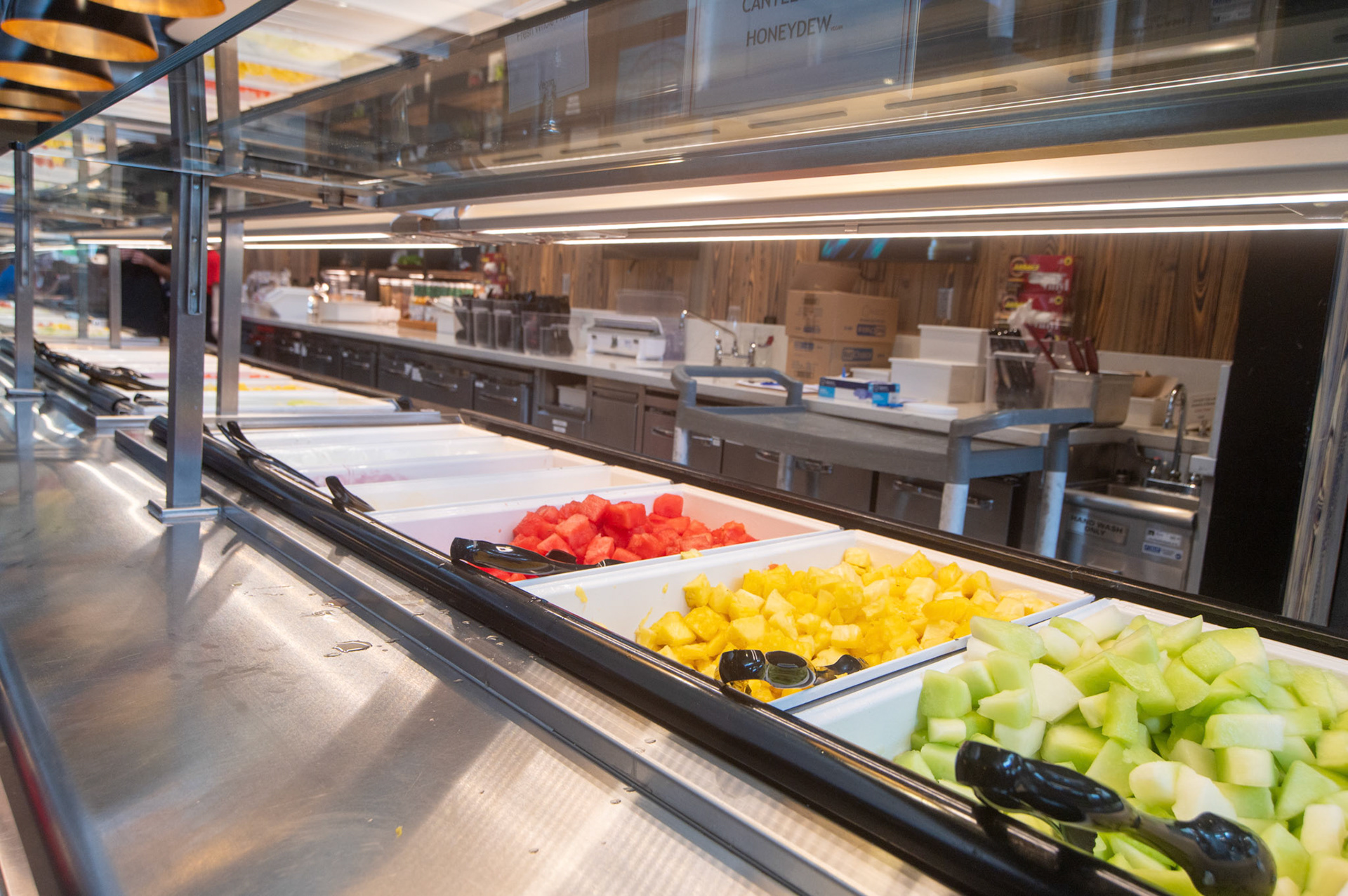 Morrison Hall Dining at reduced service on the first day of the UAW 2300 workers strike, Aug 18th, 2024. (Ming DeMers/Sun Photography Editor)