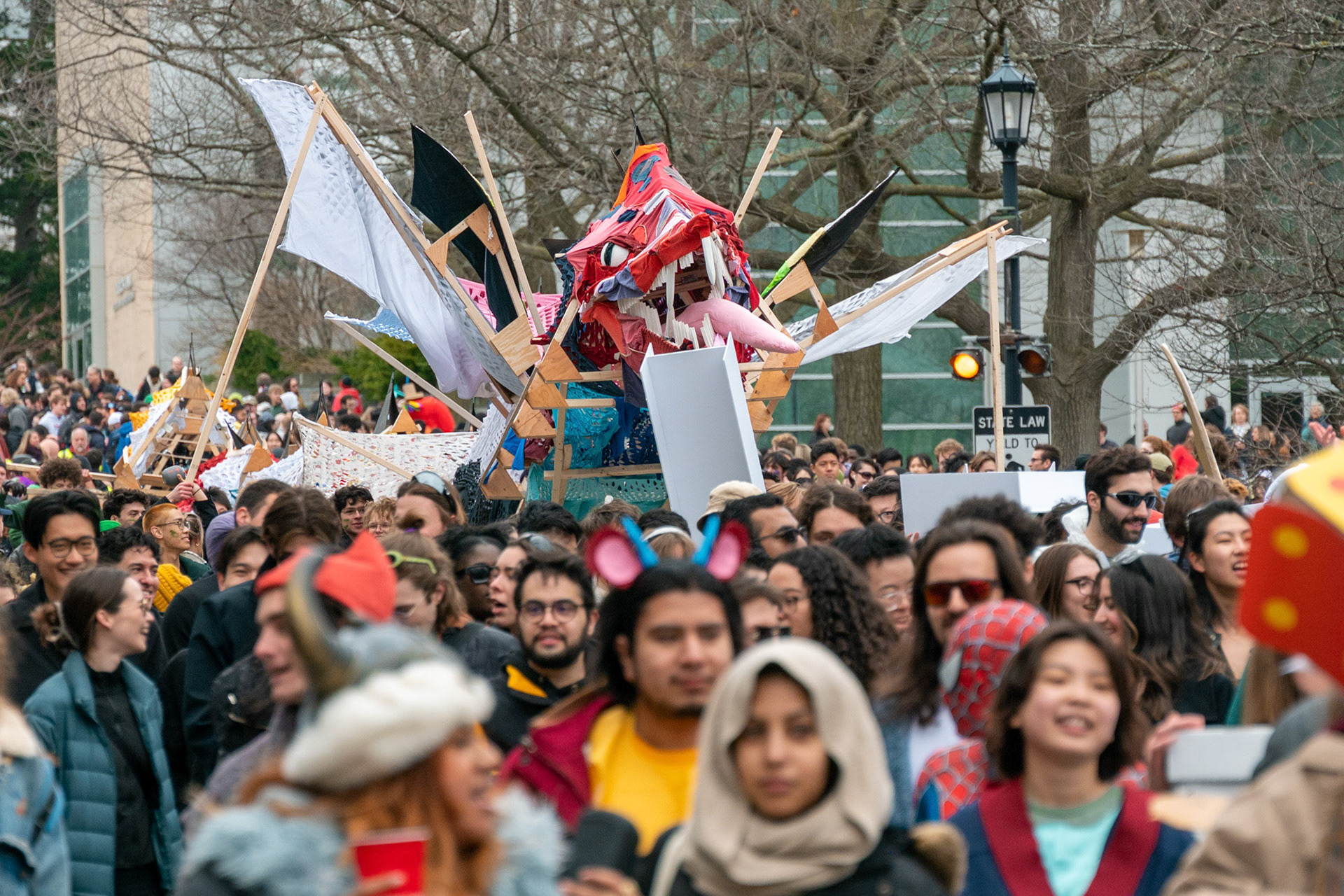 The dragon on Dragon Day, Mar 31, 2023. (Ming DeMers/Sun Asst Photo)