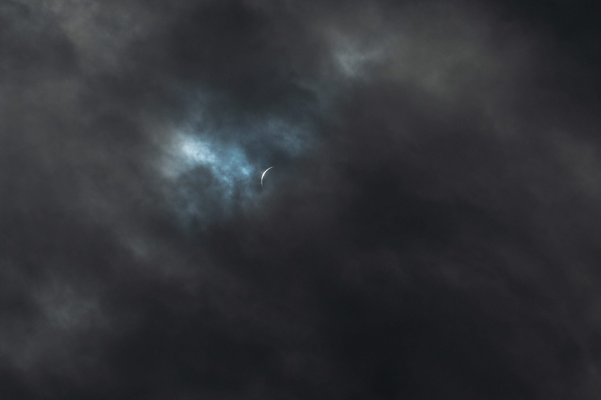 The Solar Eclipse from Libe Slope, April 8th, 2024. (Ming DeMers/Sun Senior Photo)