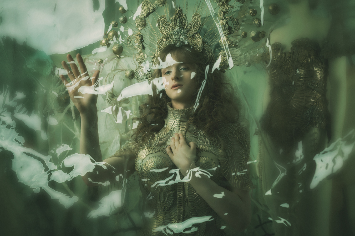 Costume design - Katarzyna Konieczka Photo - Kobaru Model - Marcelina Makeup - Wszelaky make-up Hair - Katarzyna Mątewska Kowalewska, Pomorskie Studium Sztuk Wizualnych Jewelry - Danuta Czapnik