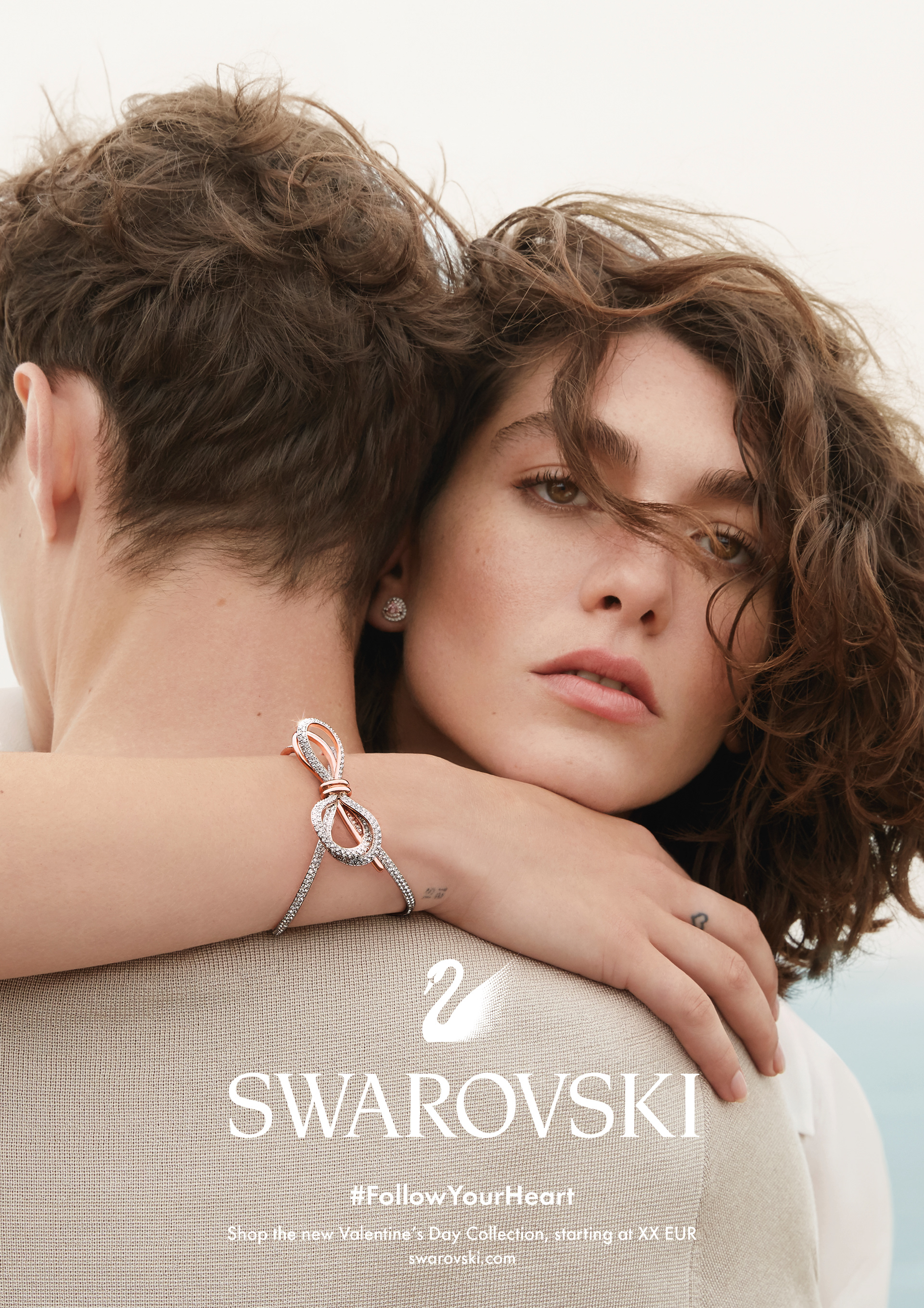 Campagne pour Swarovski - collection Valentine’s Day - 2018 - Photographe : David Gomes Maestre