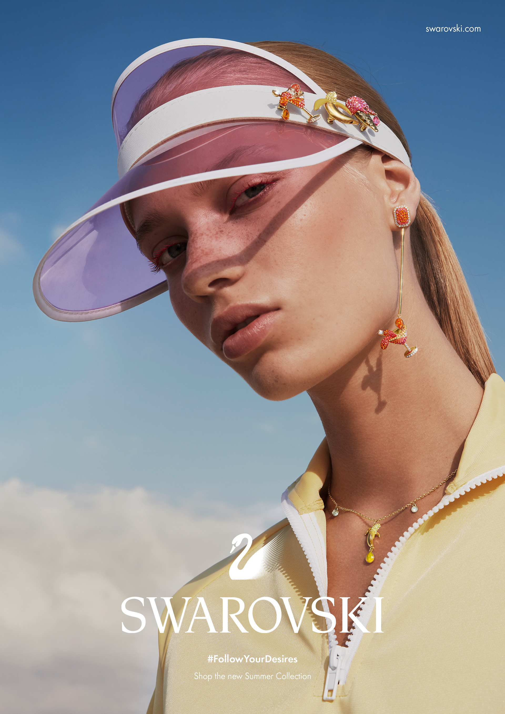 Campagne pour Swarovski - collection Summer - 2018 - Photographe : David Gomes Maestre