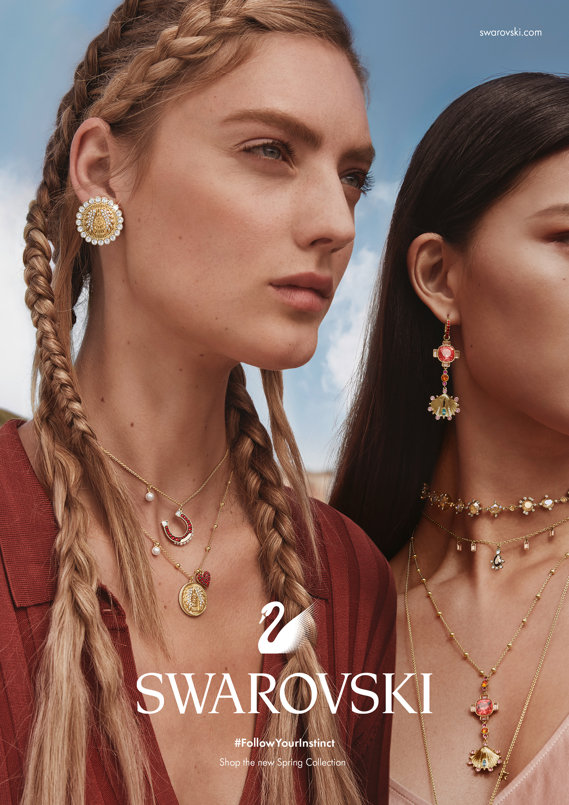 Campagne pour Swarovski - collection Spring - 2017 - Photographe : David Gomes Maestre