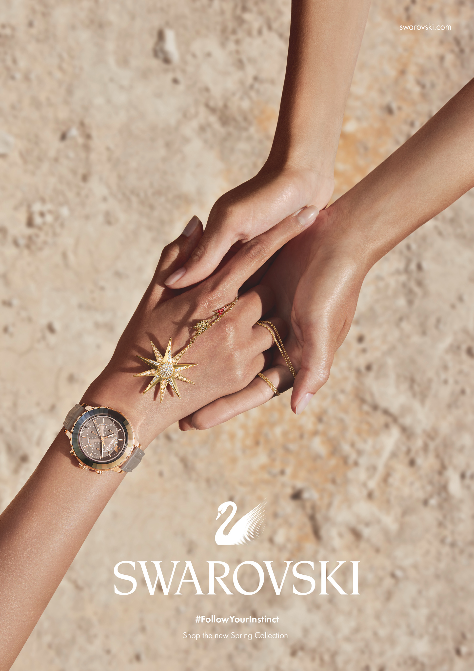 Campagne pour Swarovski - collection Spring - 2017 - Photographe : David Gomes Maestre