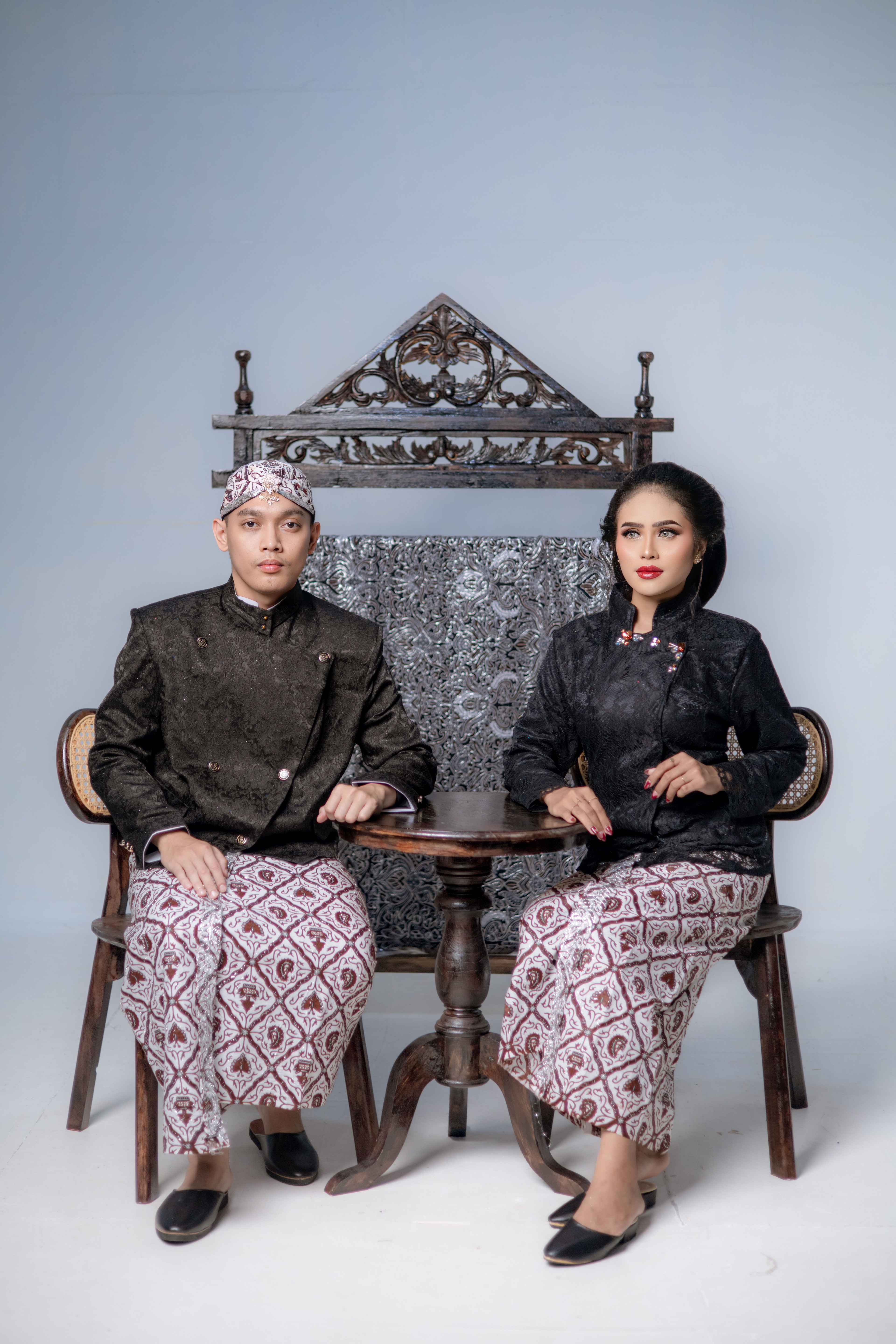 Kebaya Janggan Jaguar hitam