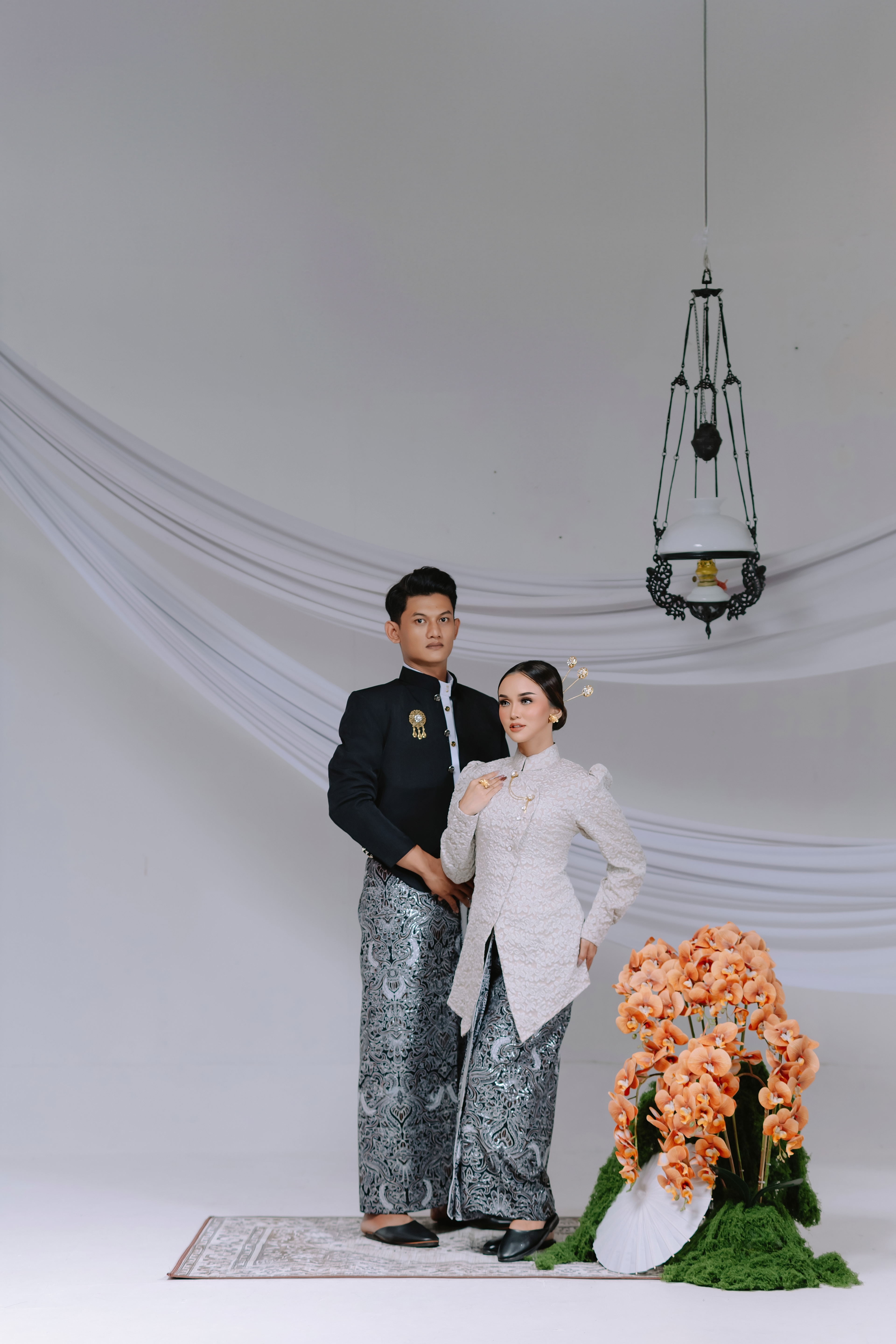 Kebaya Janggan Coklat Muda