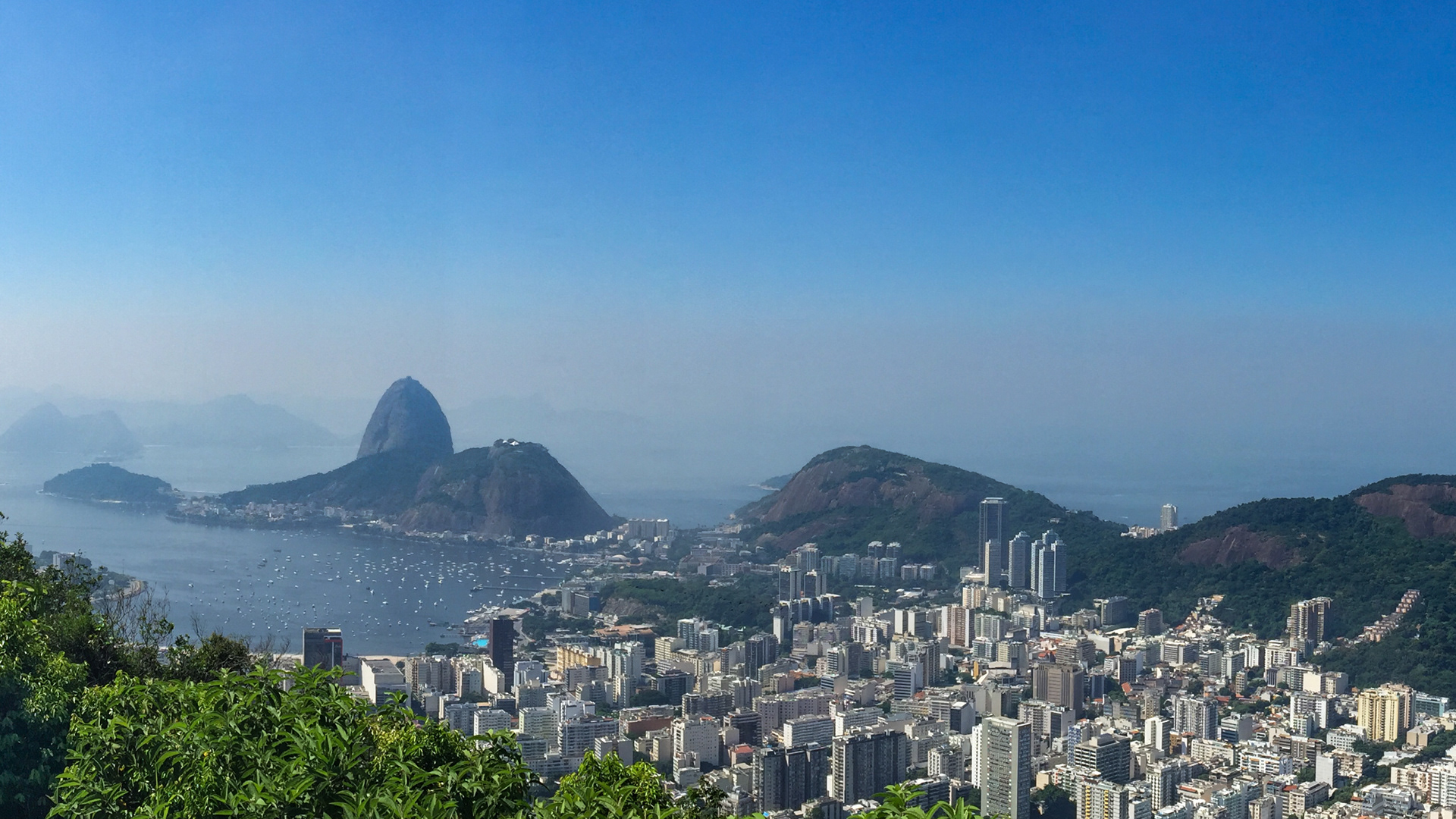 Rio de Janiero as seen from Corcovado