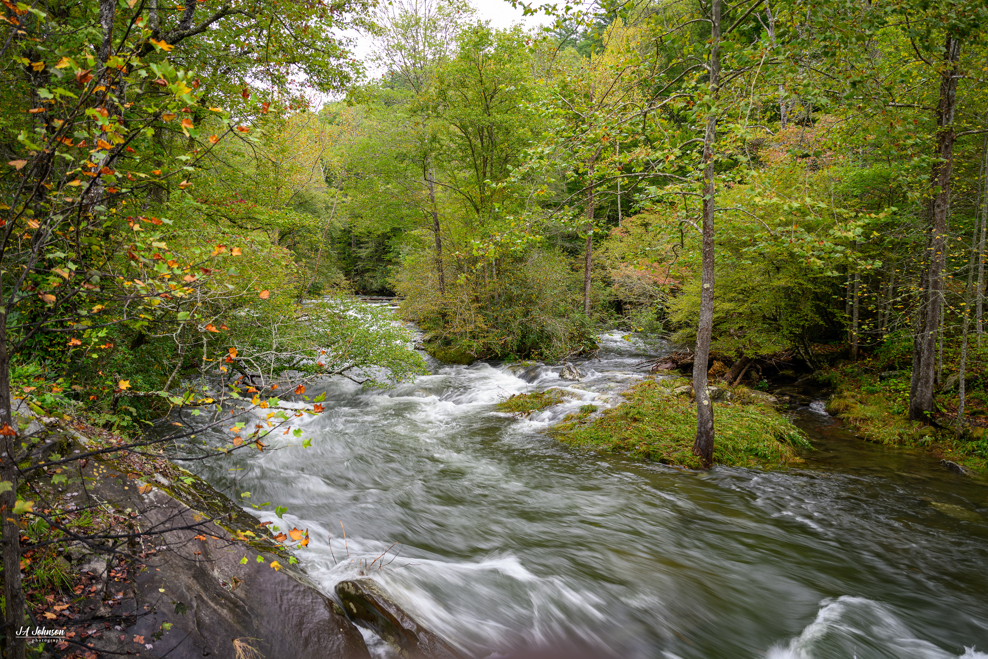 Oconoluftee River near Cherokee, NC