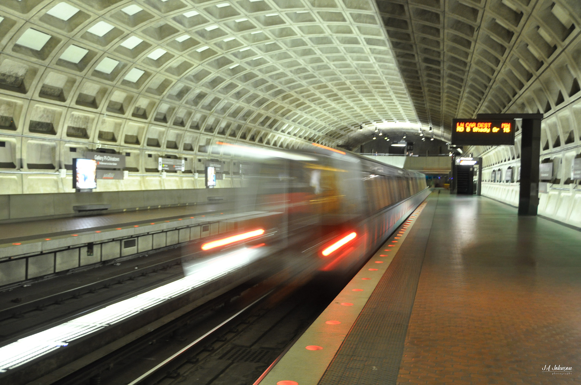 Light Trails - Washington DC Metro