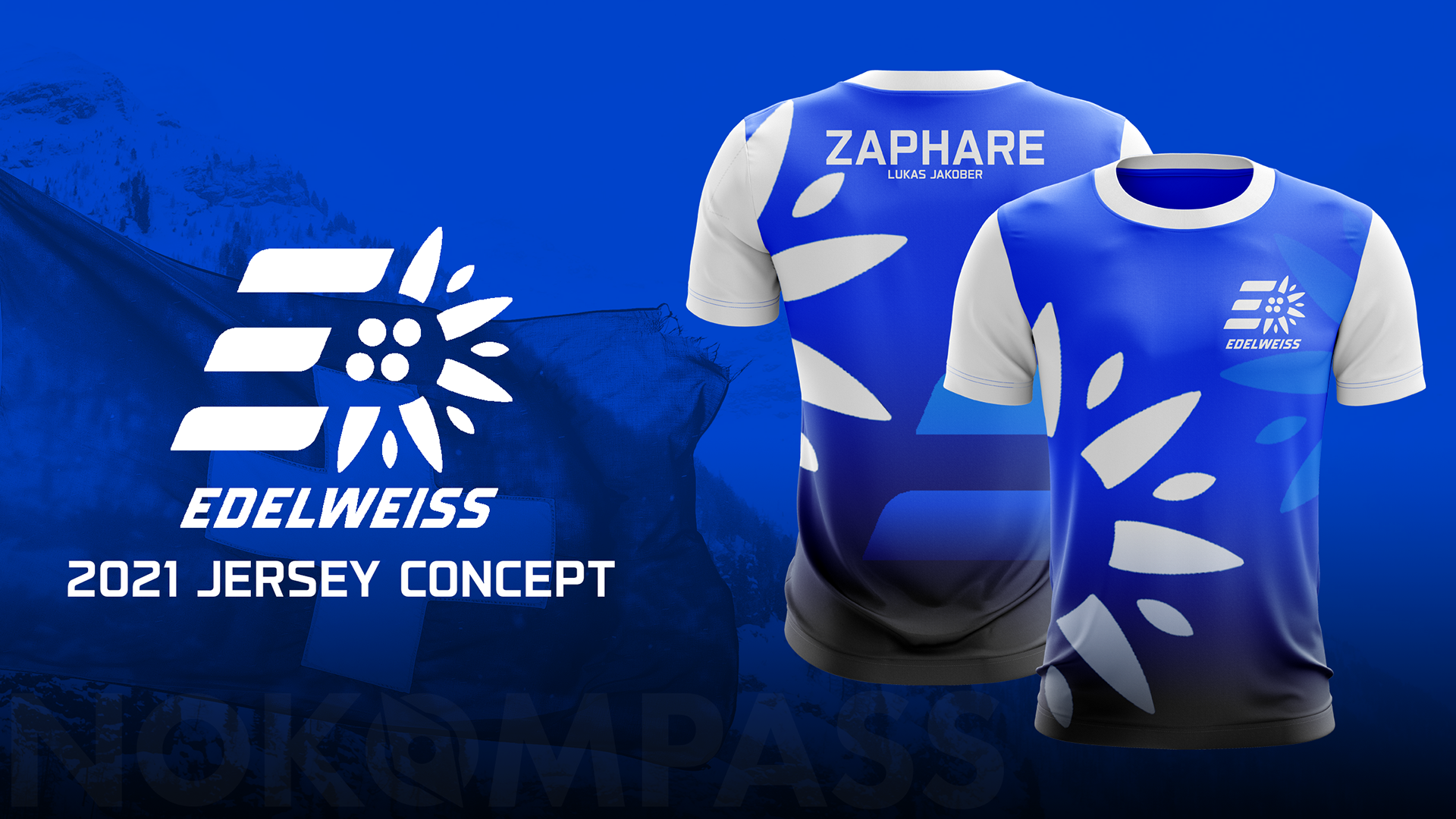 Edelweiss Esports 2021 Jersey Concept Variation 1