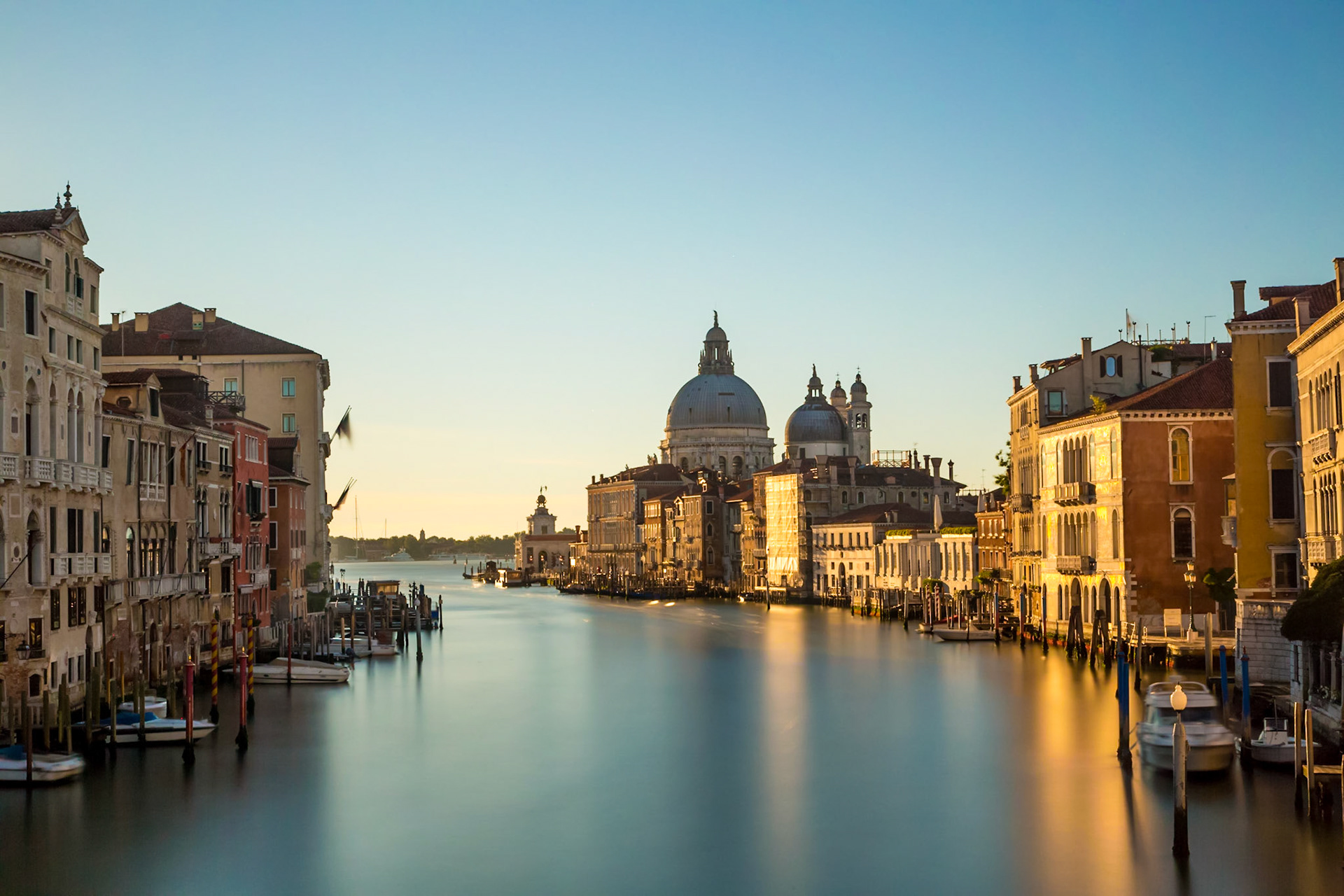 Grand Canal - Accademia Bridge at Dawn