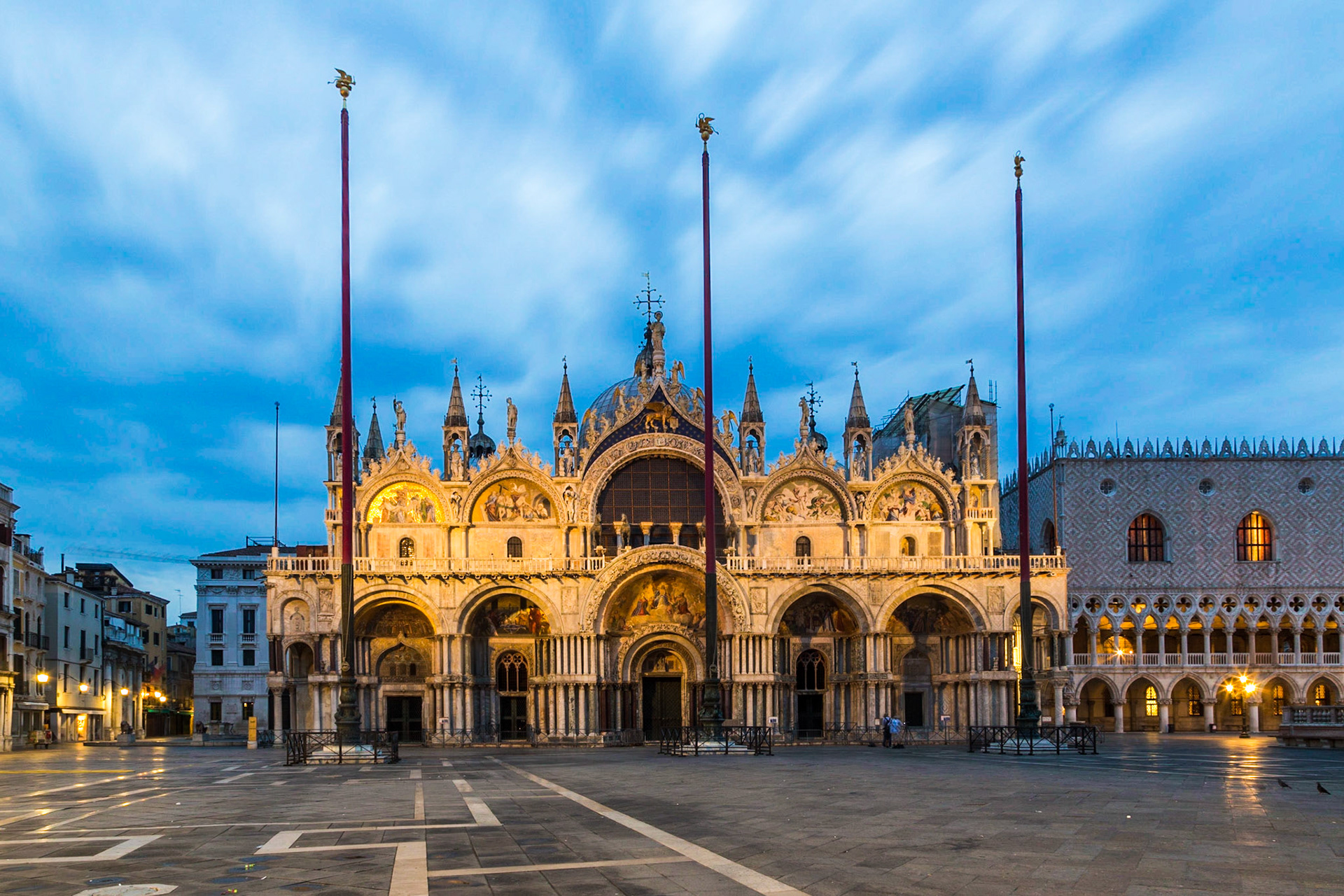 San Marco Basilica at Dawn