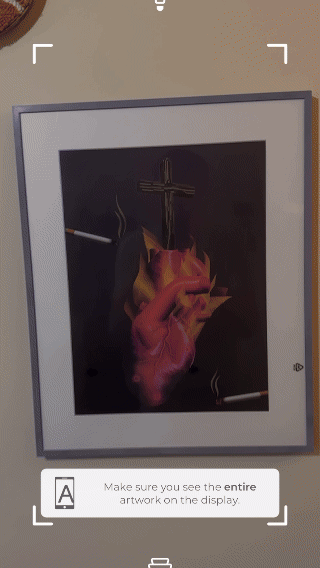 "15 Cigarettes A Day" | Poster Print with AR Animation