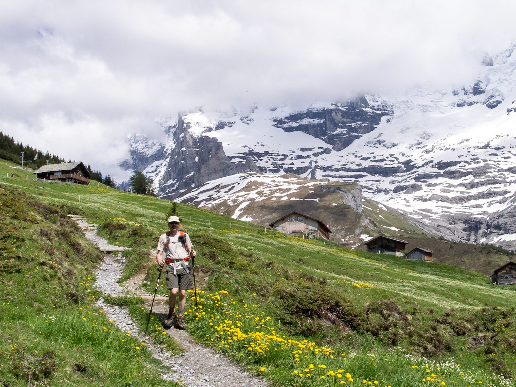 Below Wengernalp (Grindlewald to Wengen)