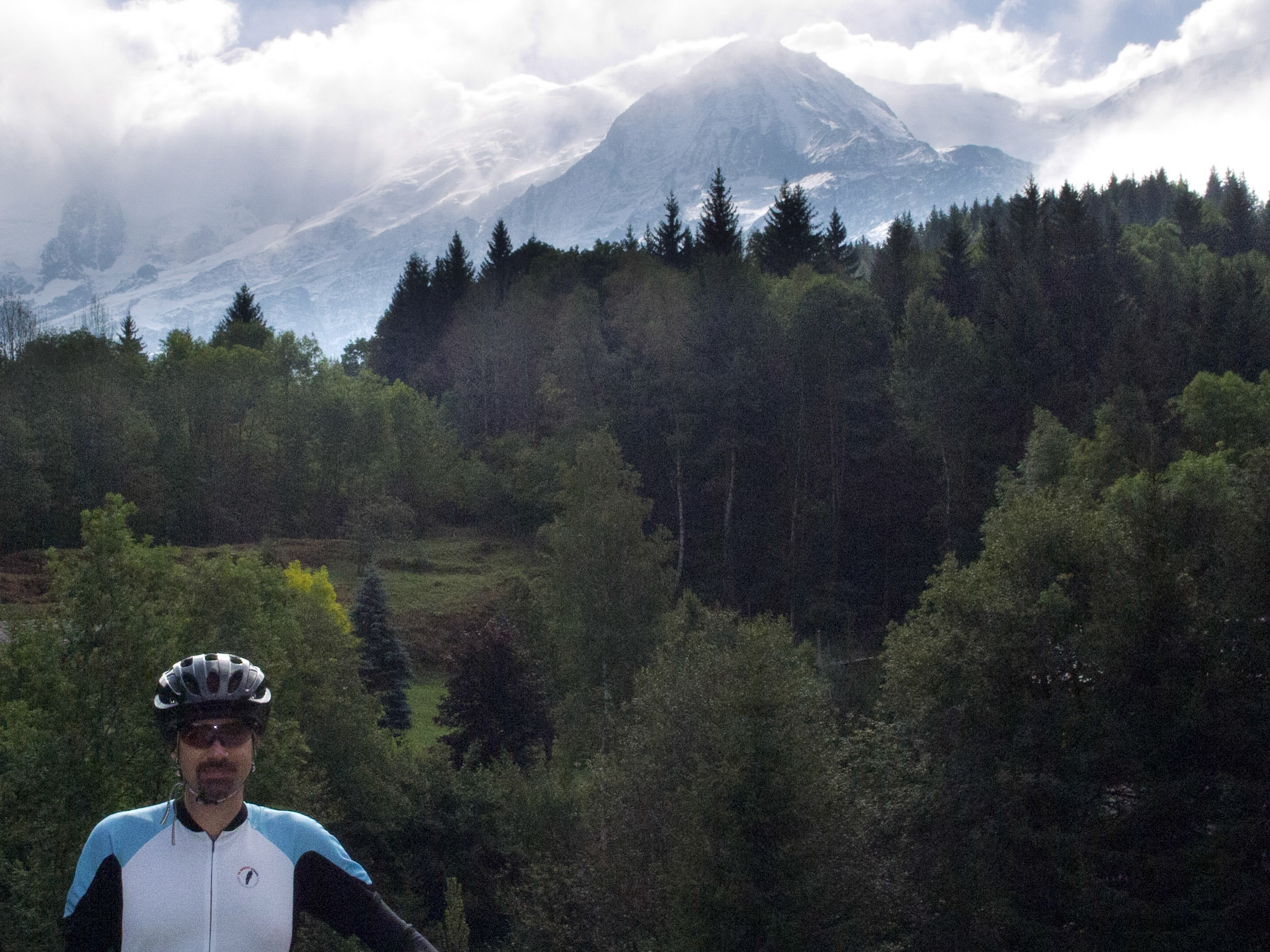 Mt. Blanc in background
