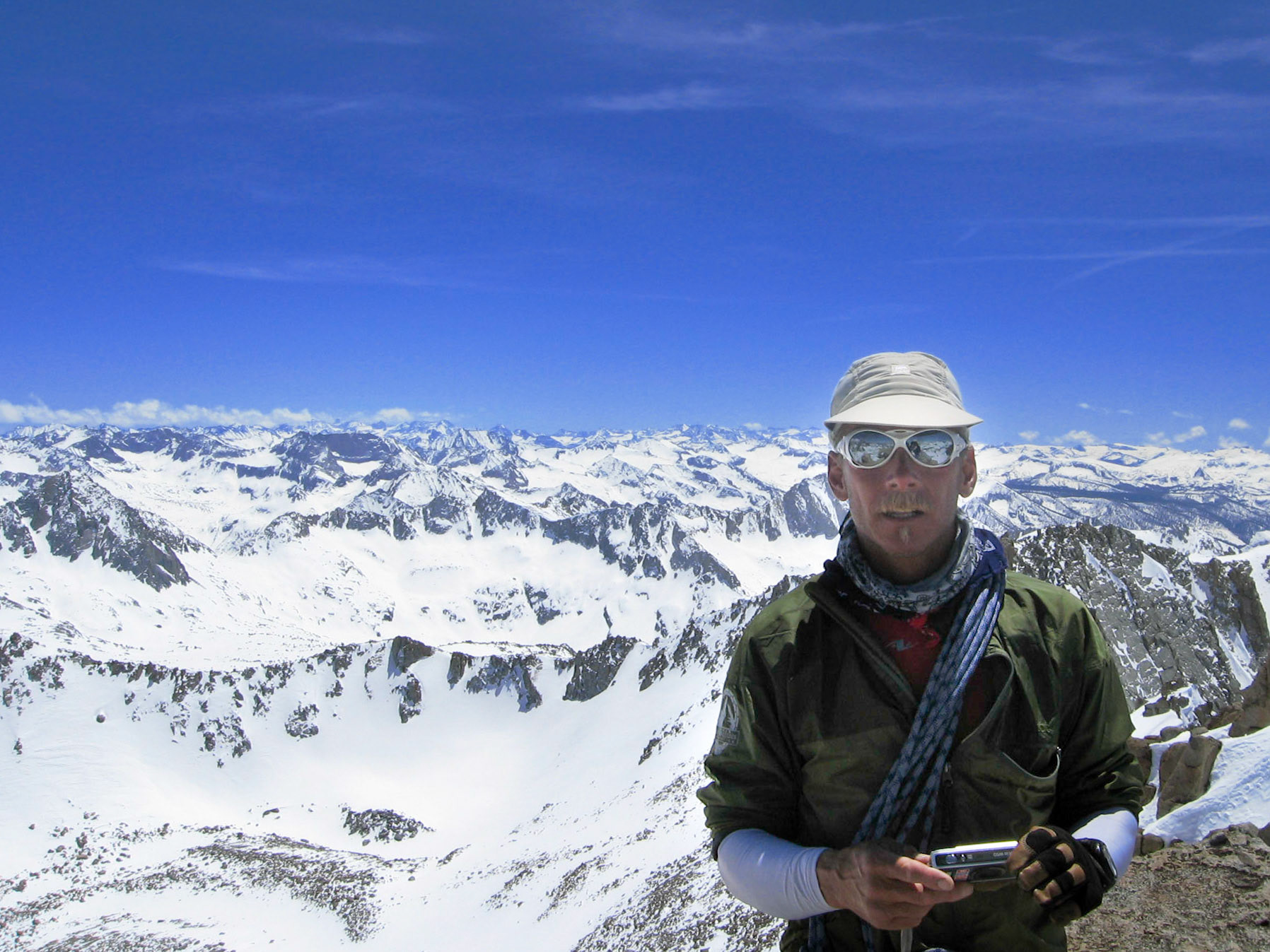 Mt Goode Summit.  13,085 feet.