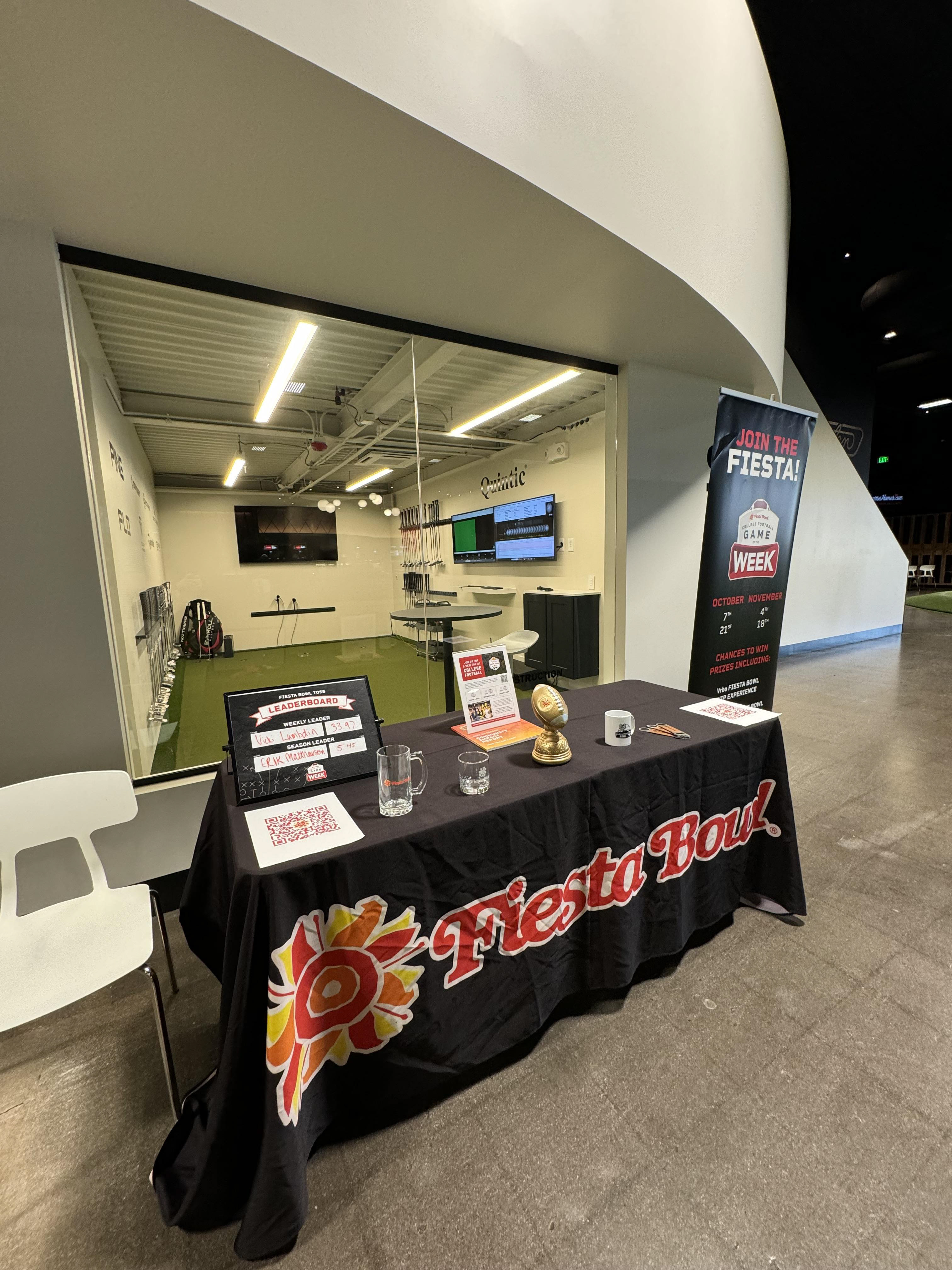 College Football Game Week Popup