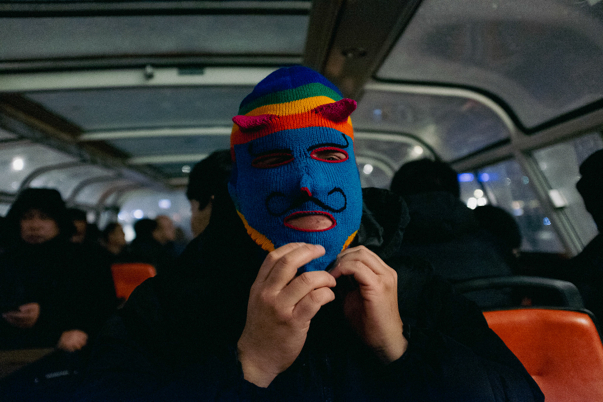 Máscara, Amsterdam 2023.