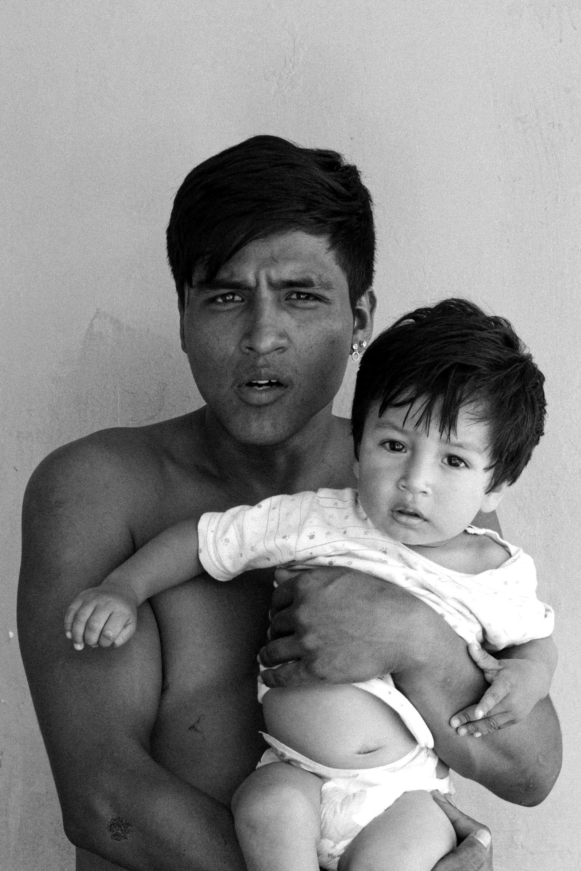 Padre e hijo, Lima 2019.