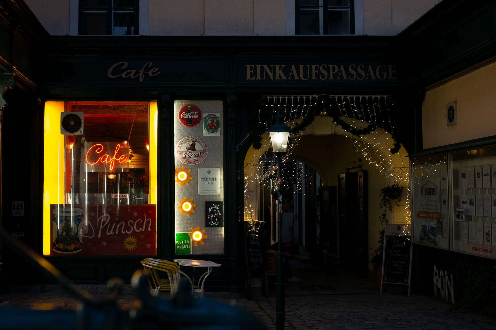 Einkaufspassage, Wien 2018.