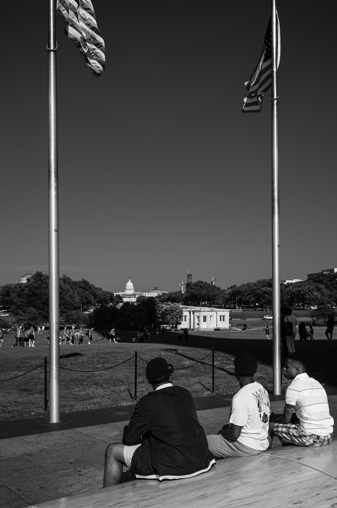 Le Capitole vu du Washington Monument