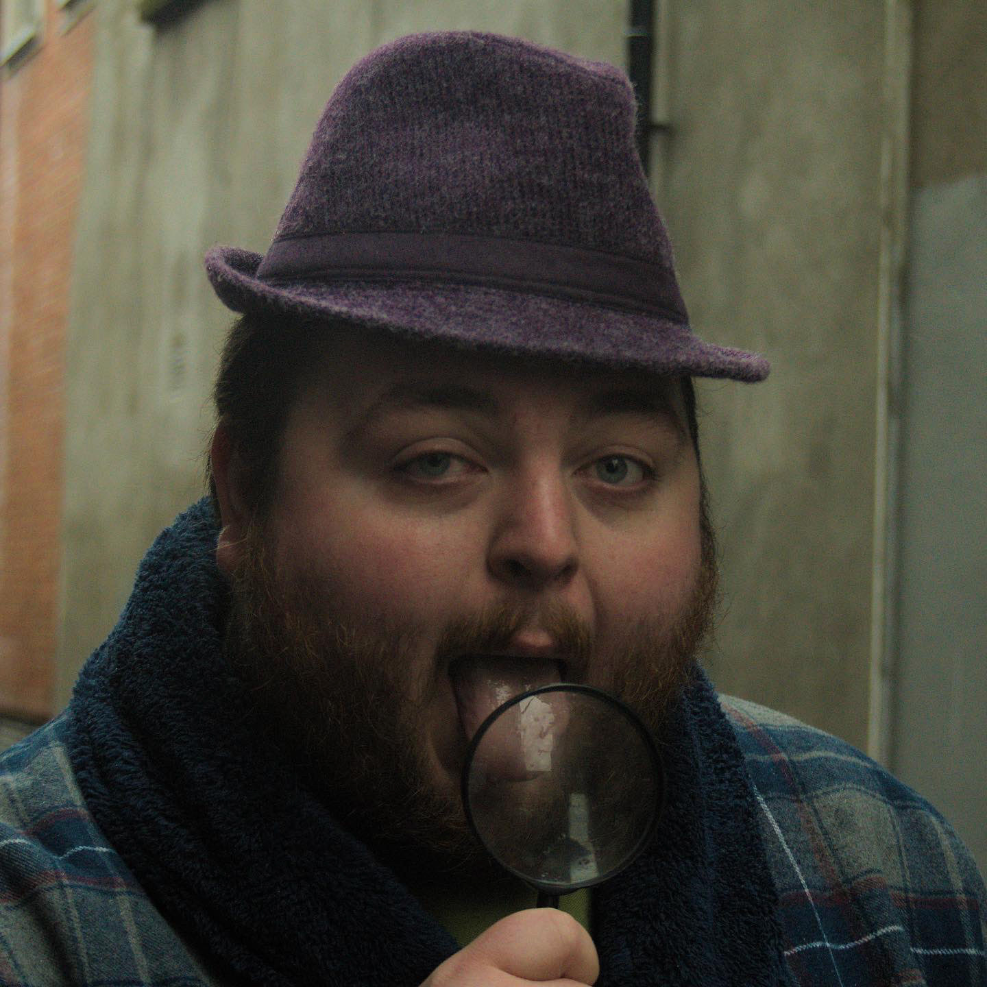 Cameron on the set of the My Hole Music Video