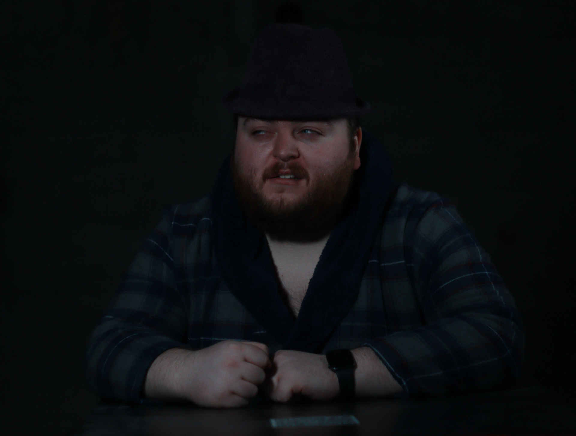 Cameron on the set of the My Hole Music Video