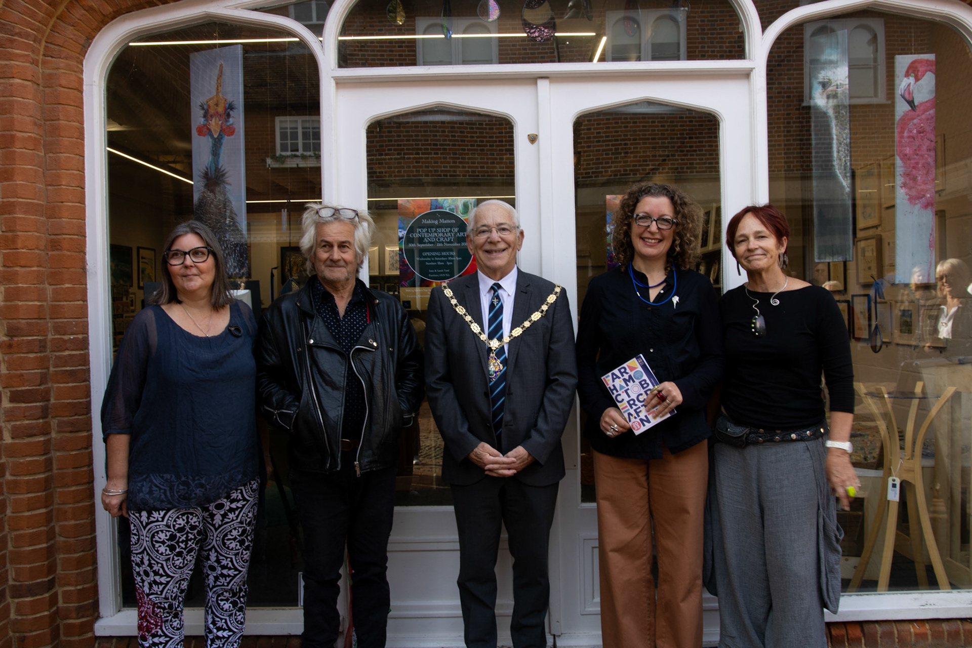 Making matters art gallery and shop - opening event
