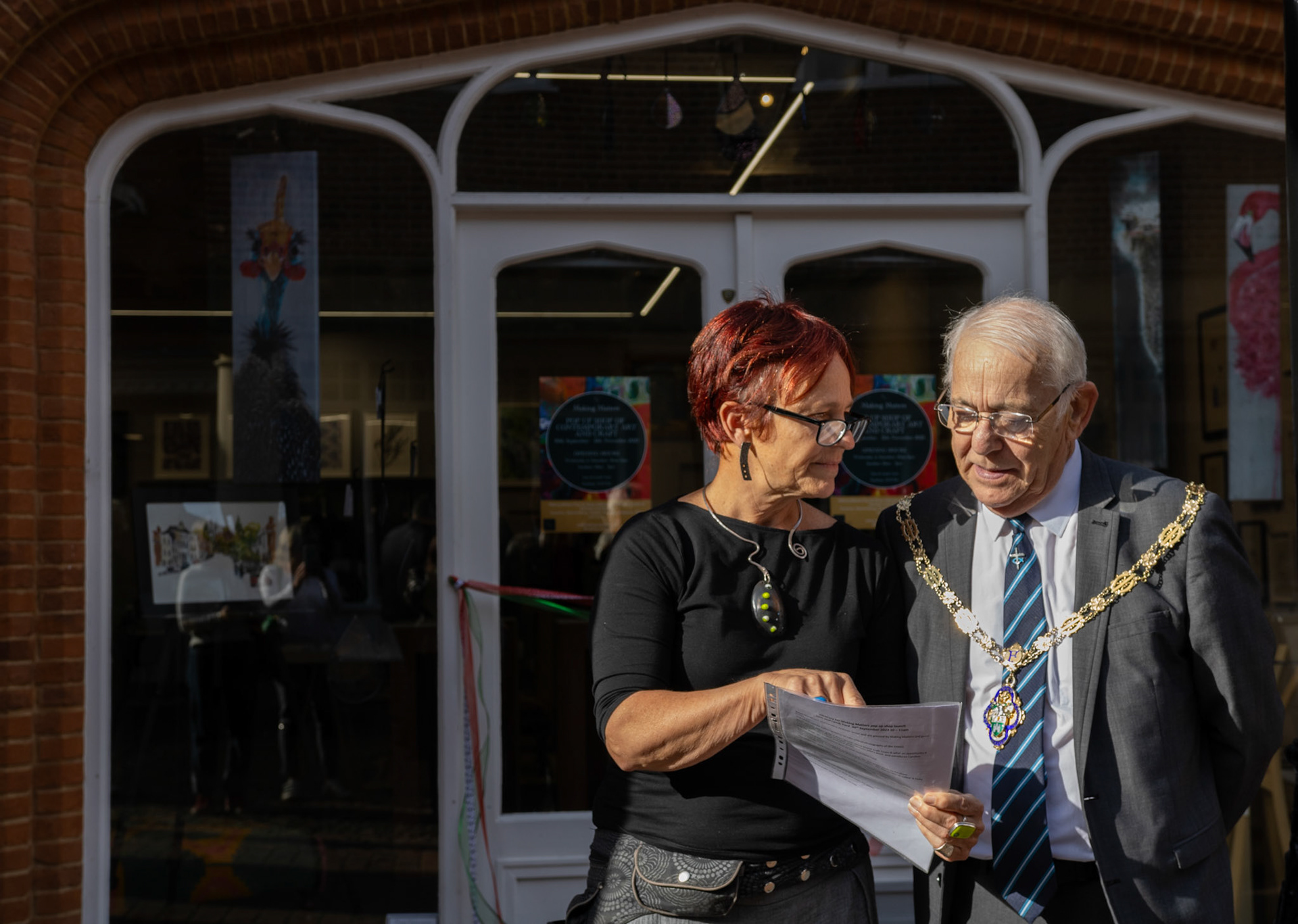 Making matters art gallery and shop - opening event