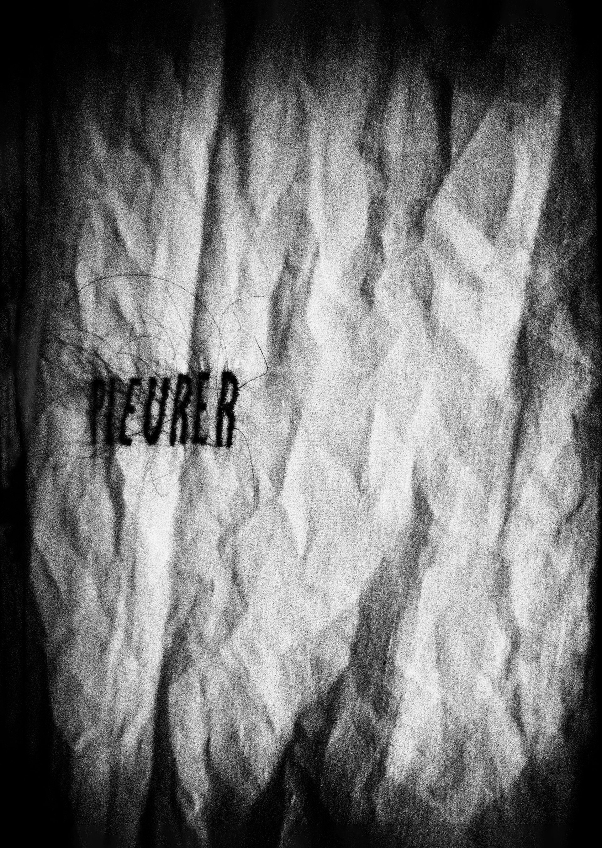 Pleurer - 40x60 cm 2/8 signé impression piezography