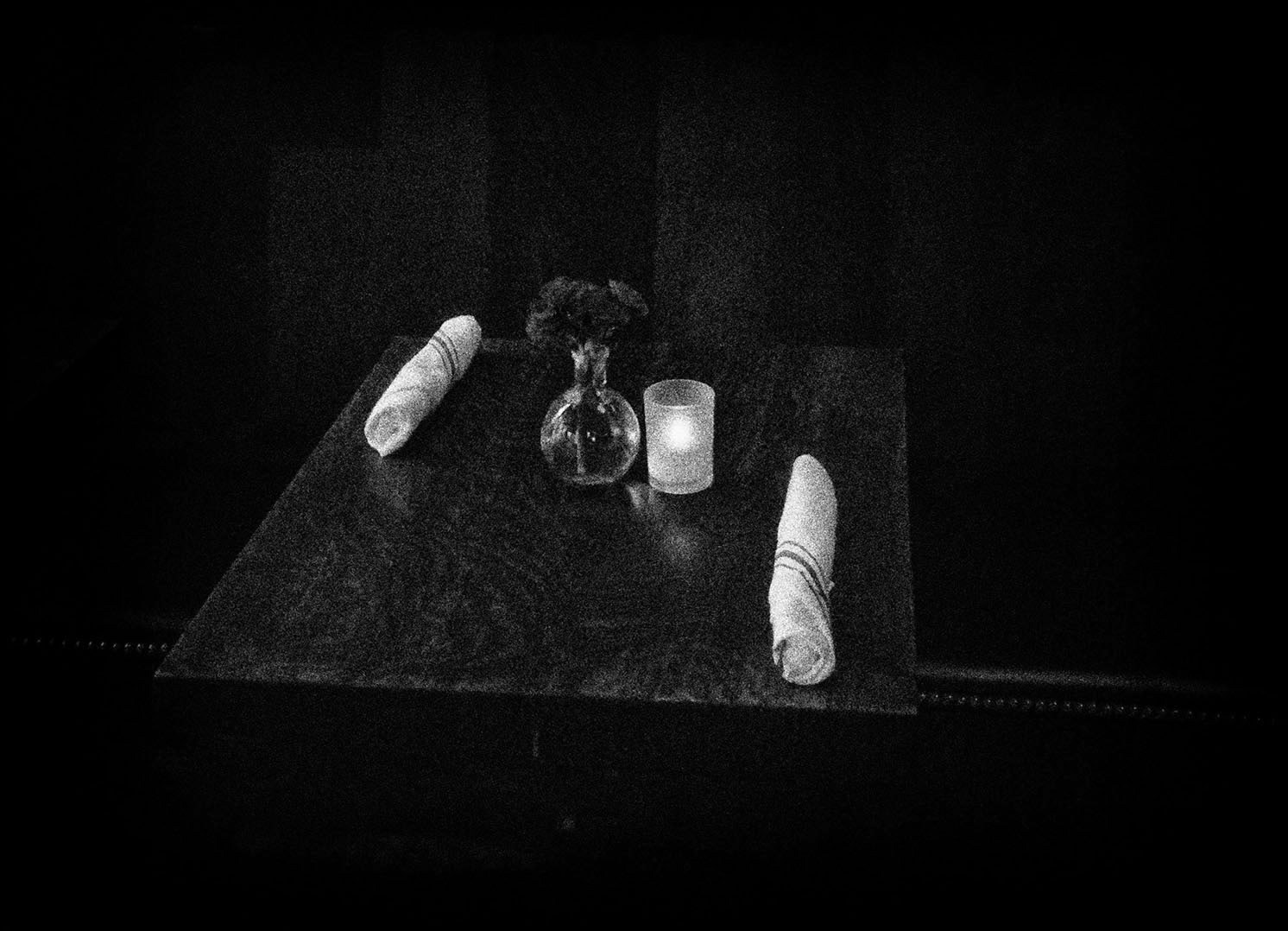 Absents - 30x40 cm 3/8 signé impression piezography