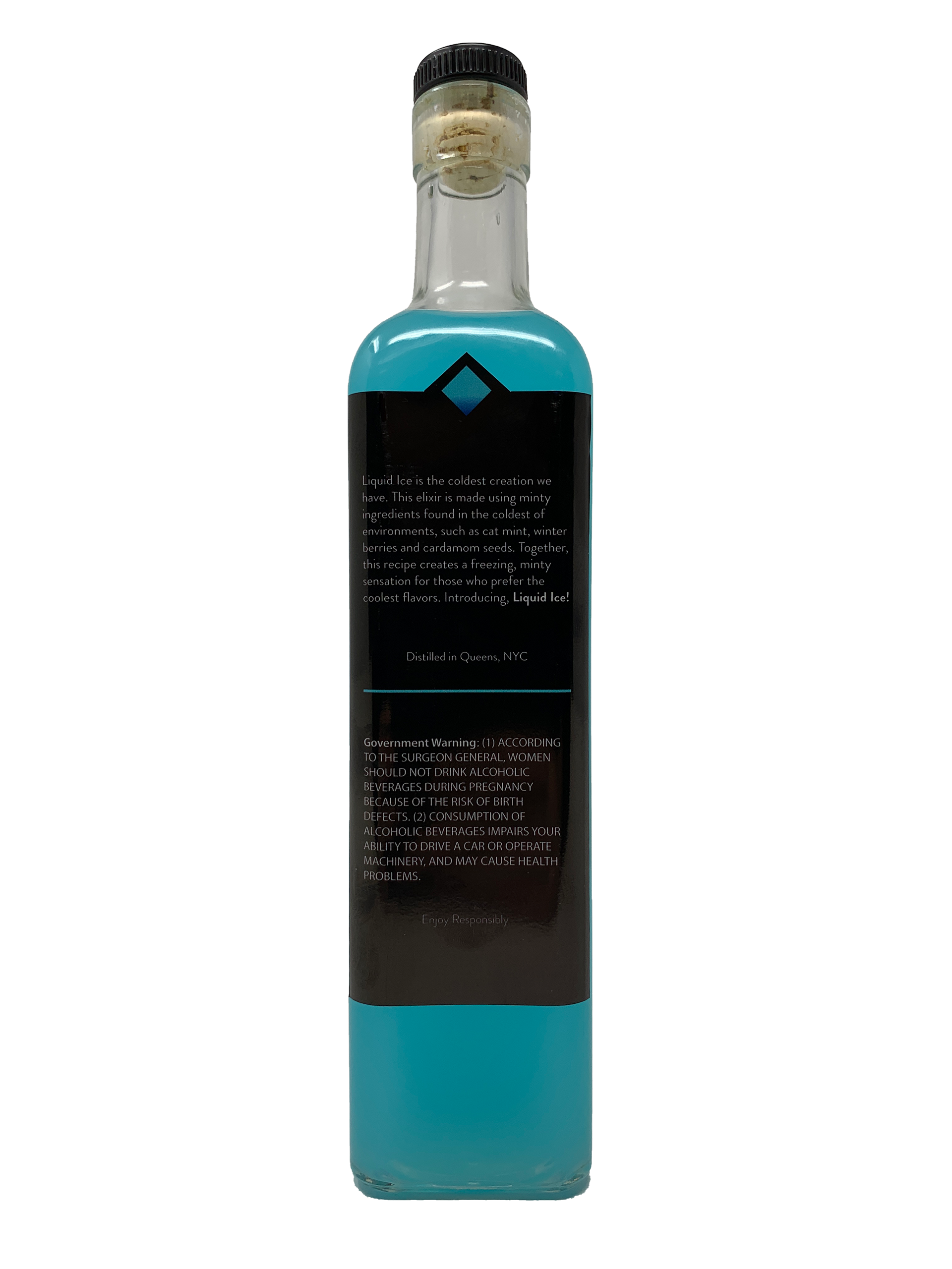 Liquid Ice Bottle Back