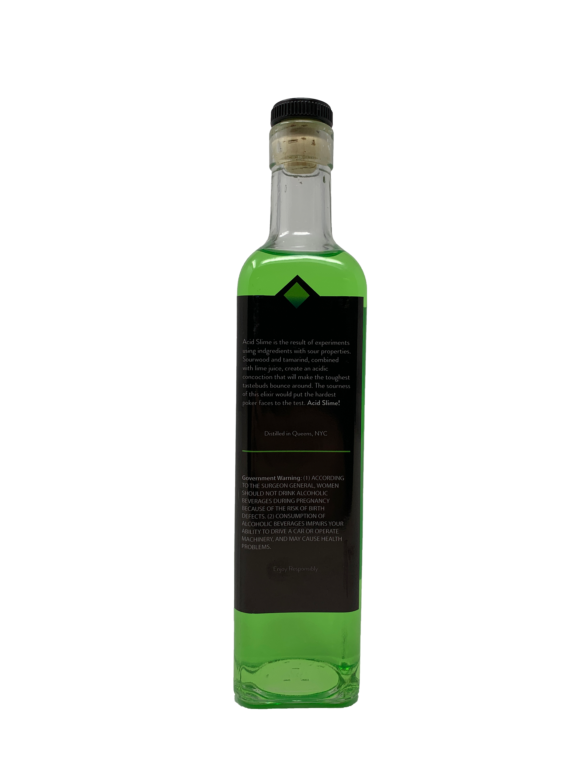 Acid Slime Bottle Back