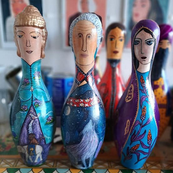Bowling pins