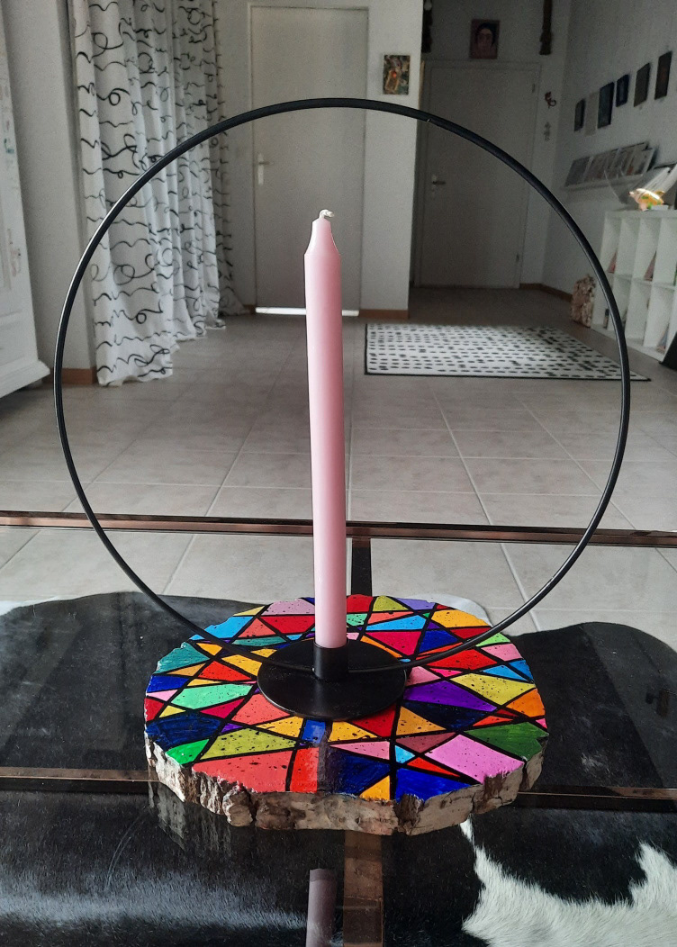 Laïte candle holder