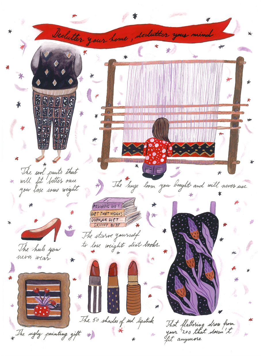 Declutter your home, declutter your mind