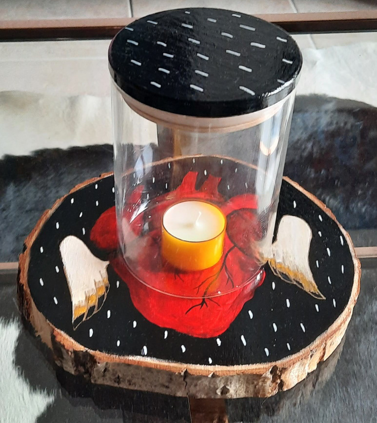 Laïte candle holder