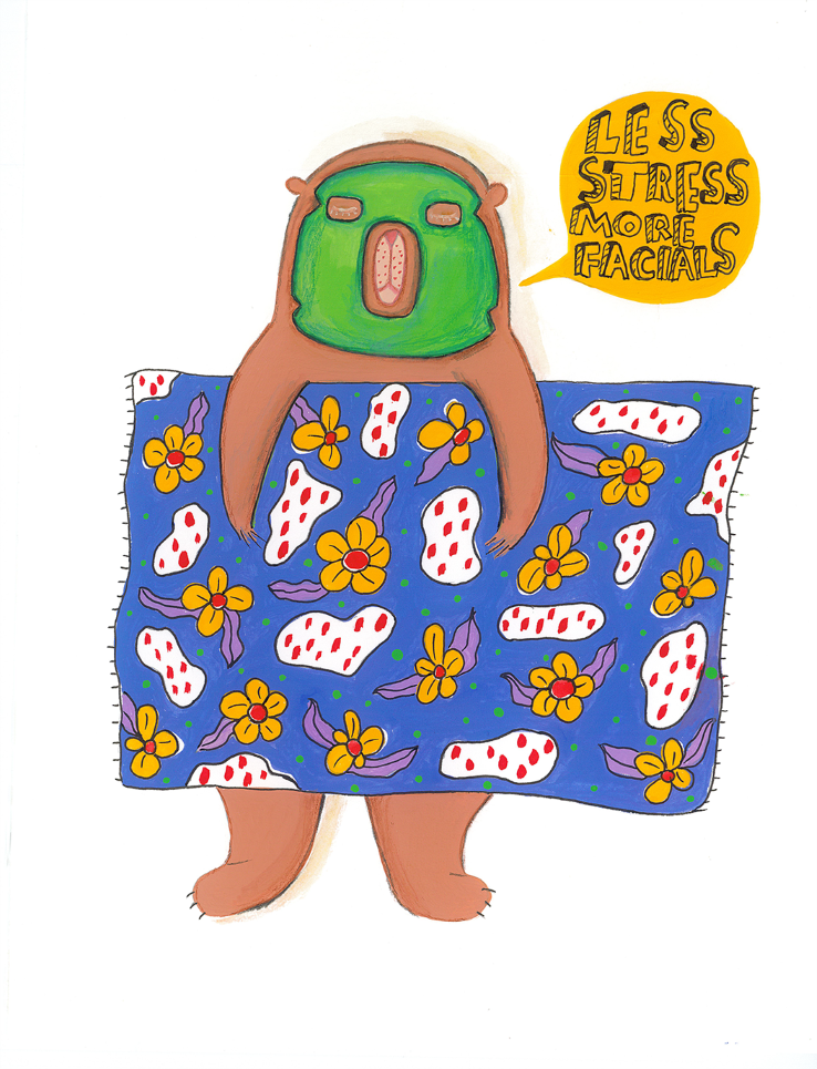 Less stress, more facials