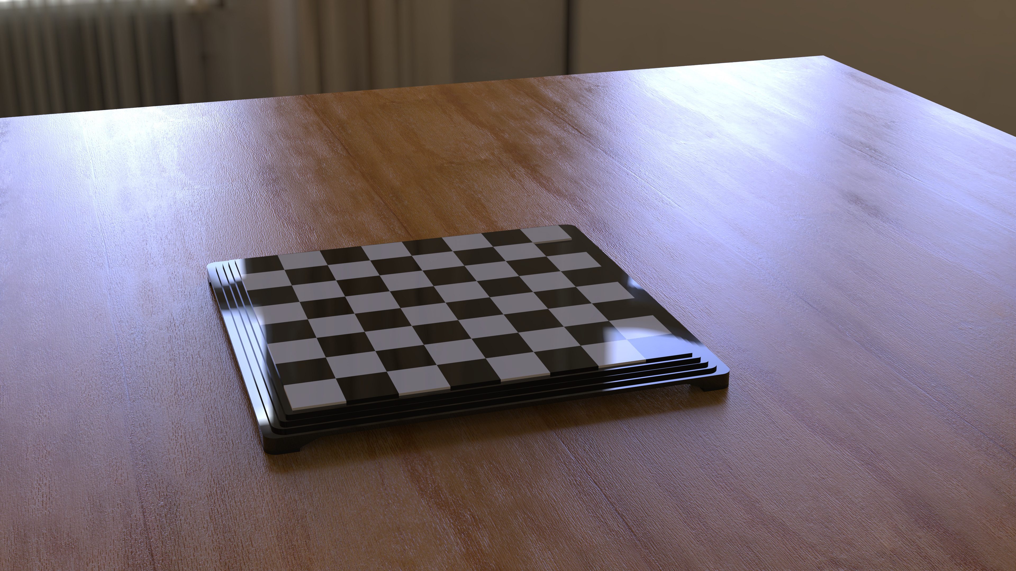 Chess Notes for My Next Move Checked Notebook : 6x9 inch daily bullet notes  on checkered design creamy colored pages with classic chess board design