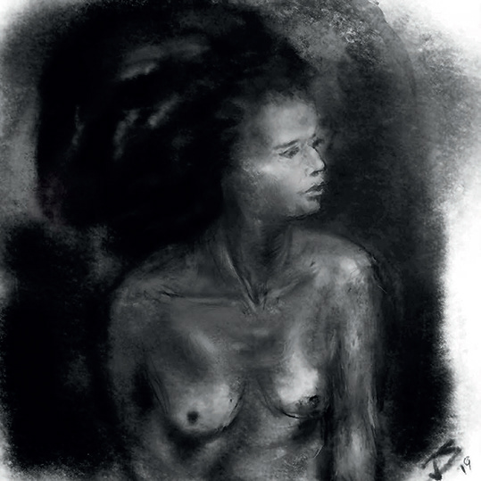 Teresa with Big Hair