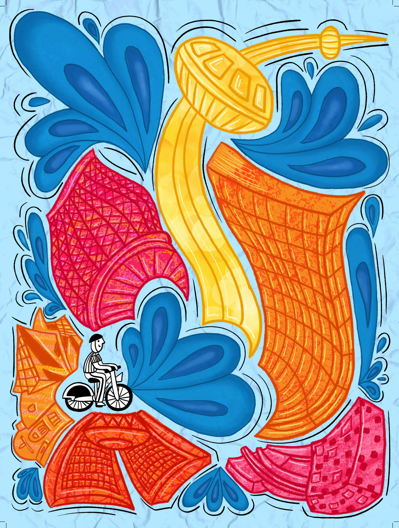 Mock Bikeshare Advertisement - Digital & Mixed Media