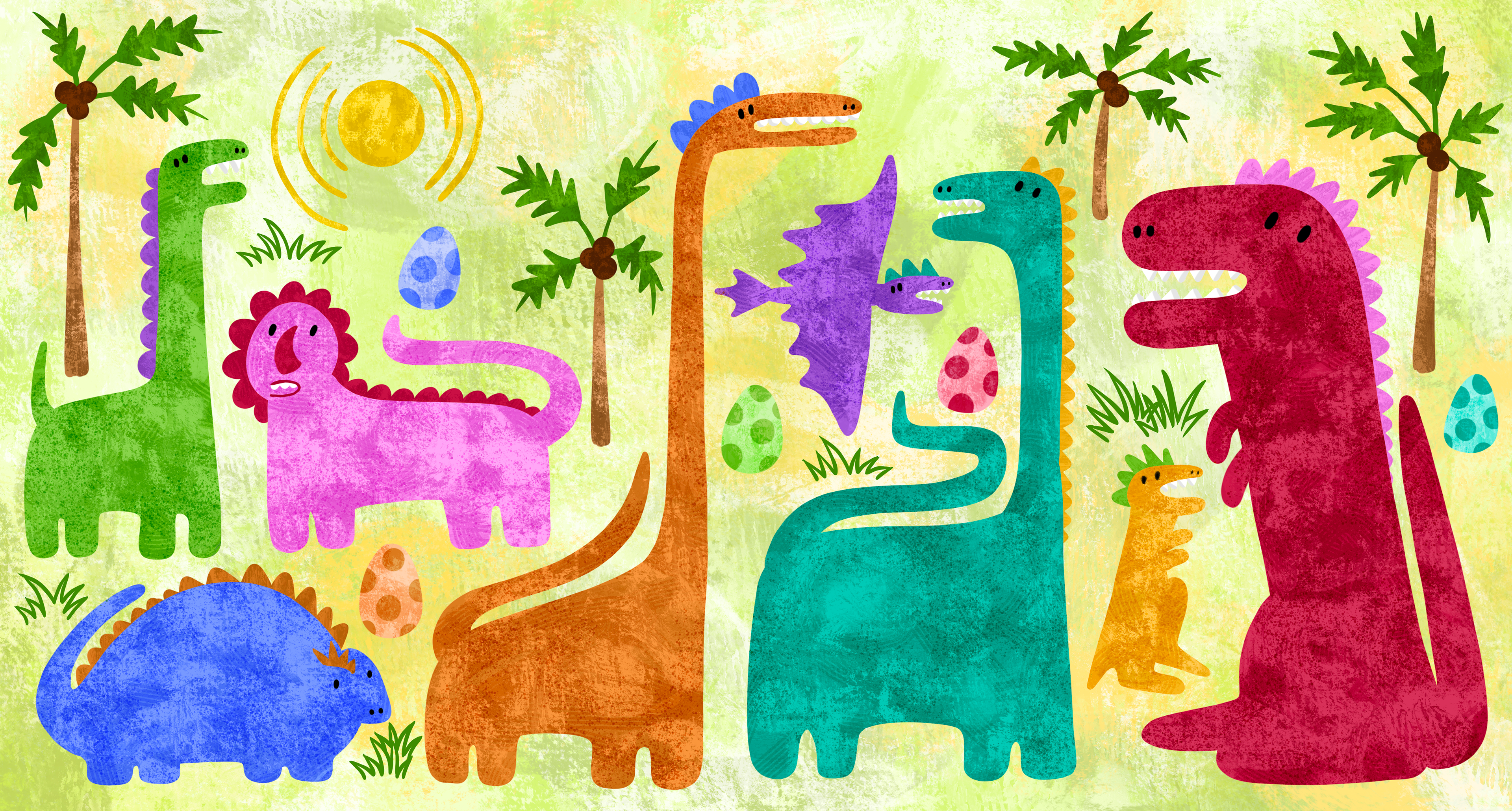 Dino Egg Oatmeal - Digital