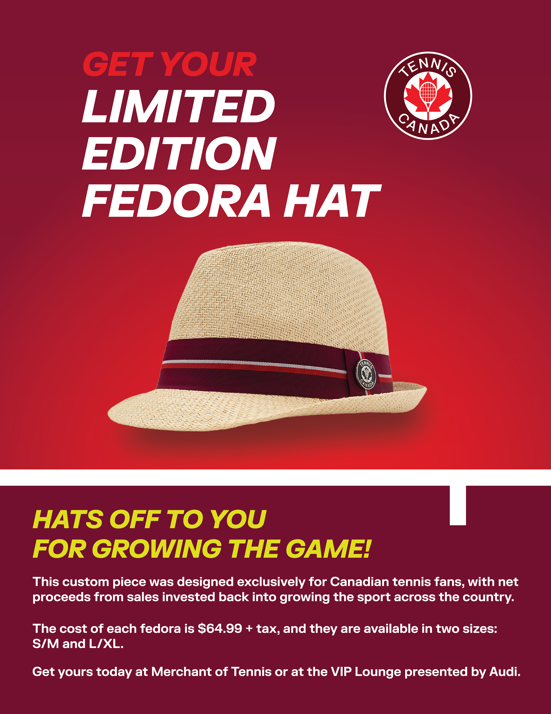 TC Fedora Advertisement