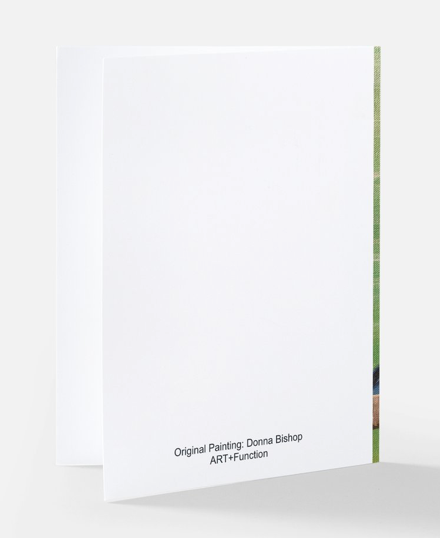 Greeting Card–Back, Blank Inside