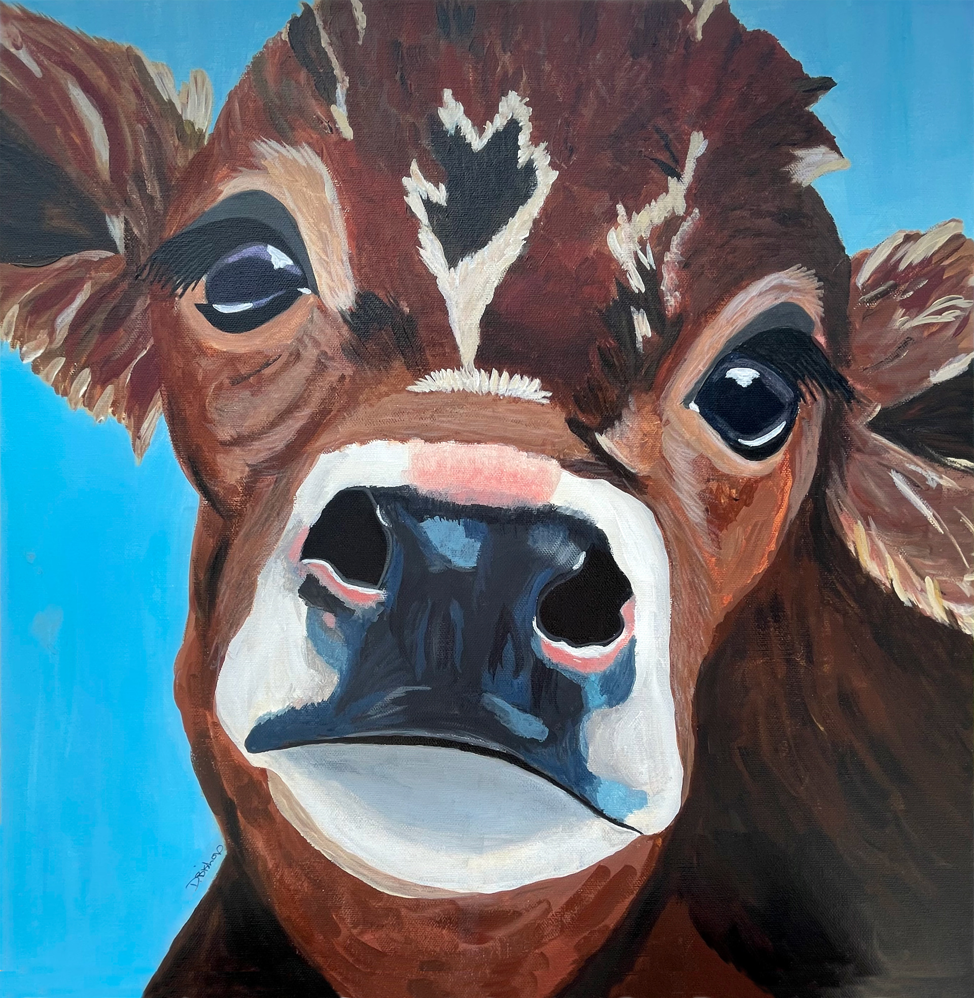 18" x 18" Canvas – Soul Eyes