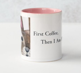 First Coffee, Then I Am All Ears – Coffee Mug
